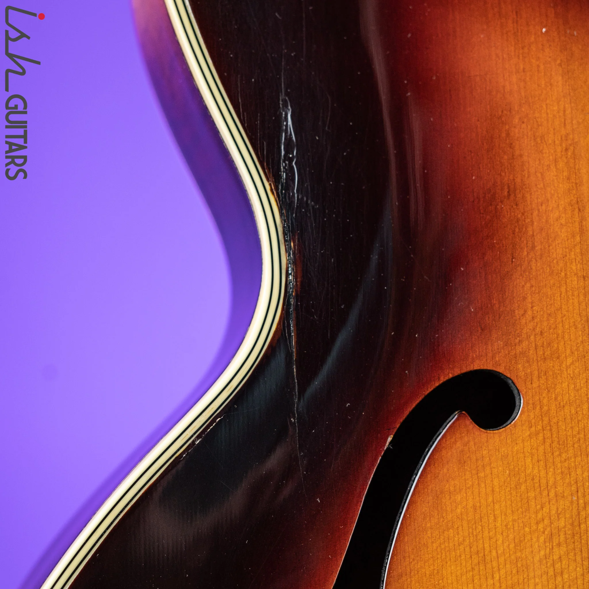 1940 D’Angelico Style B ArchTop Tobacco Burst - Image 12