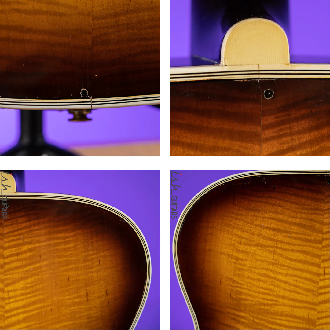 1940 D’Angelico Style B ArchTop Tobacco Burst - Image 19
