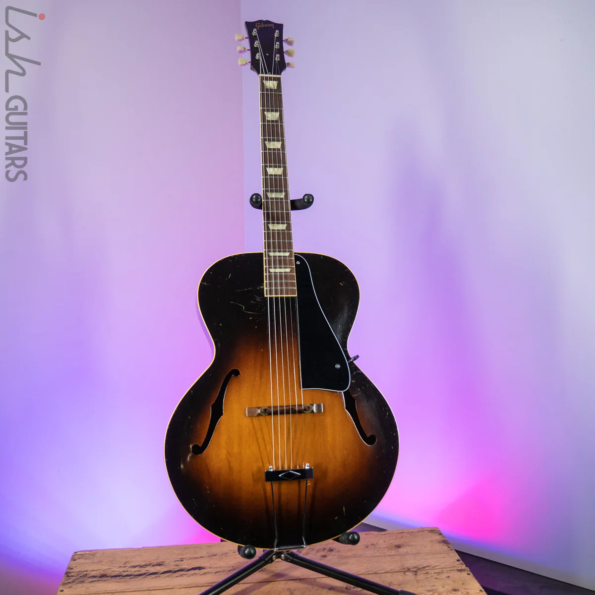 1950-1951 Gibson L-50 Archtop Sunburst Acoustic Guitar - Image 2