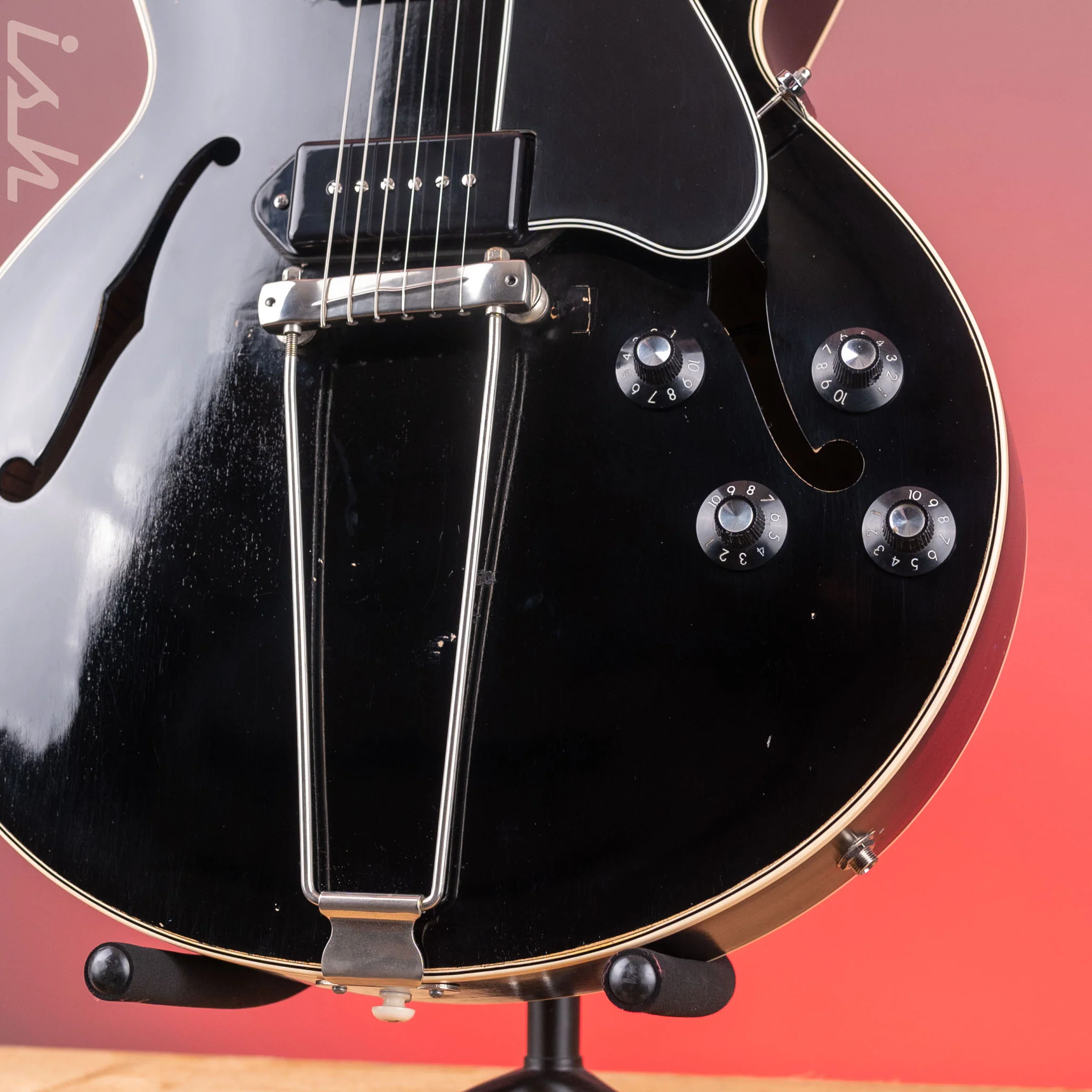 1952 Gibson ES-295 Black Refin - Image 5