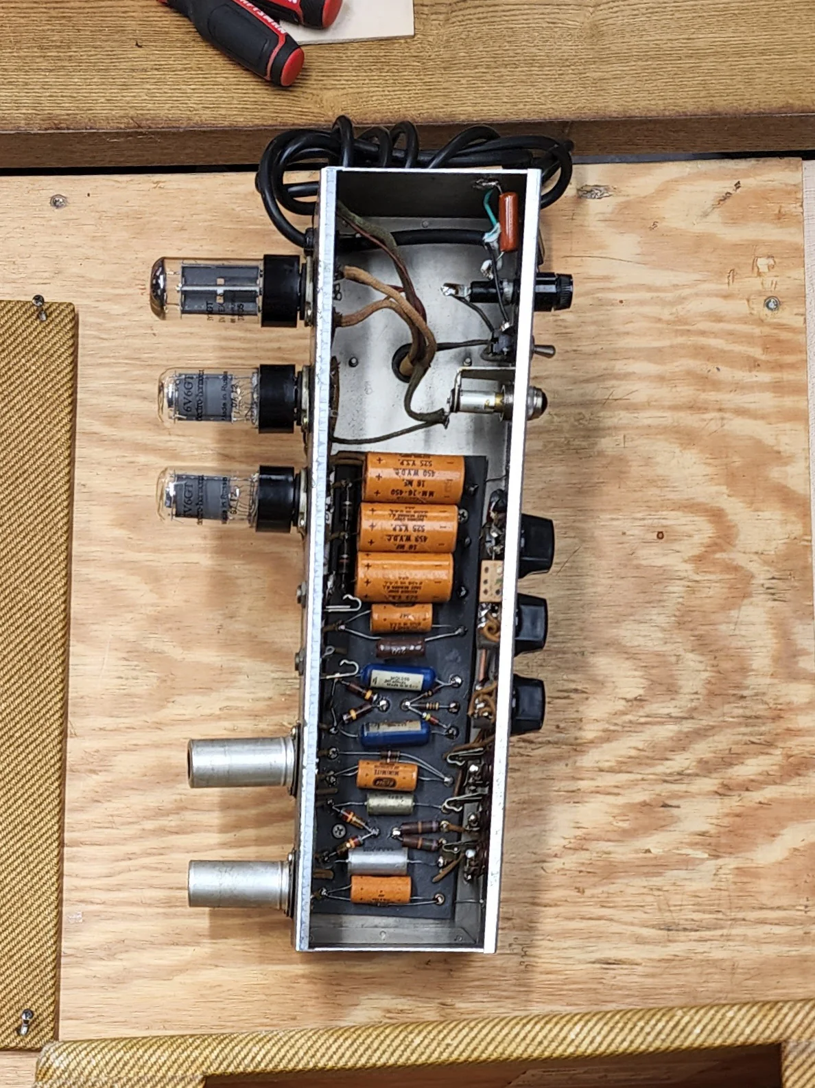 1955 Fender Deluxe 5D3 (Re-Tolexed) - Image 16