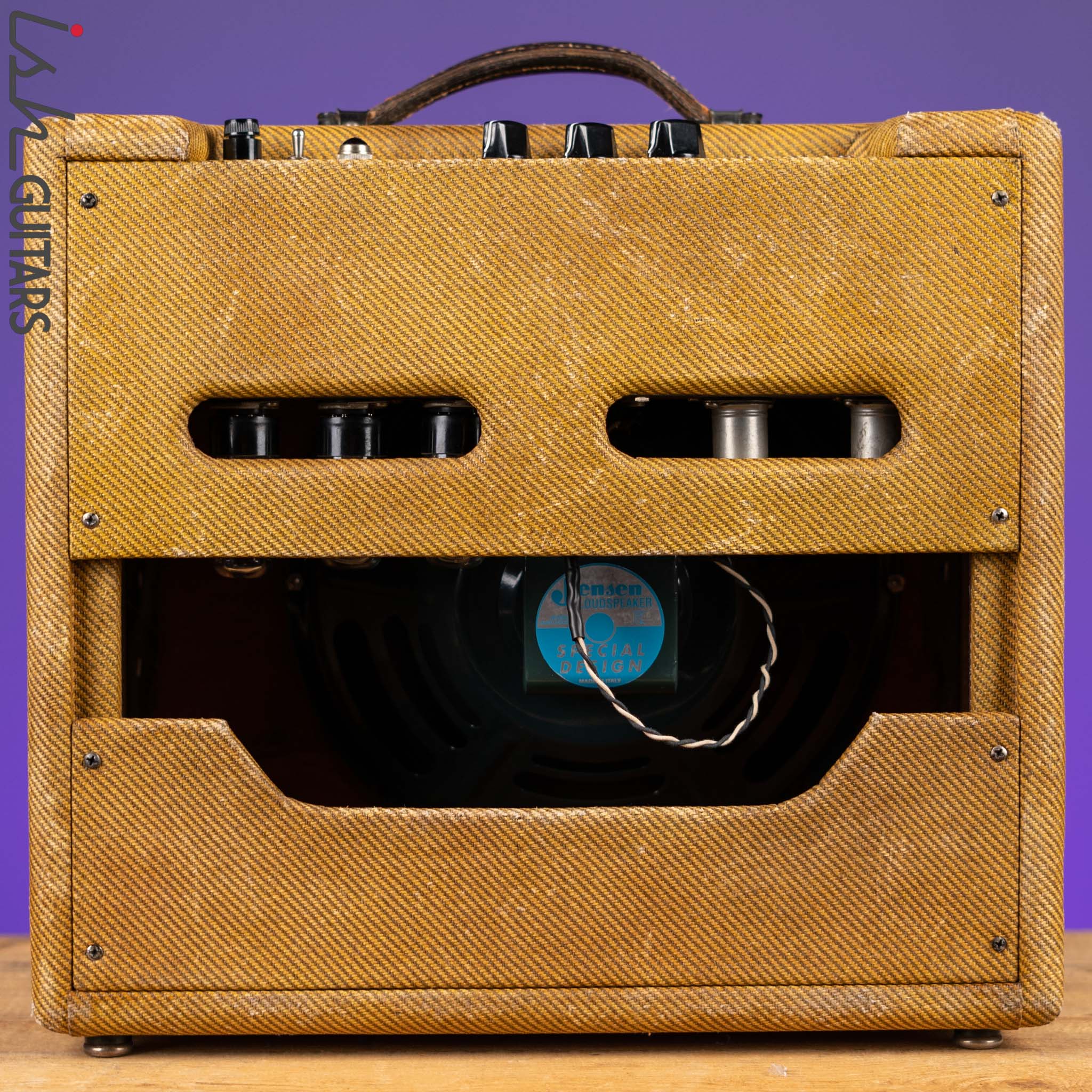 1955 Fender Deluxe 5D3 (Re-Tolexed) - Image 5