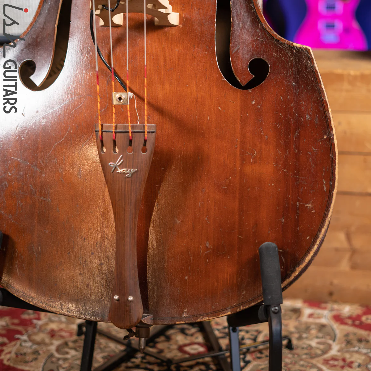 1955 Kay 3/4 Upright Double Bass - Image 4