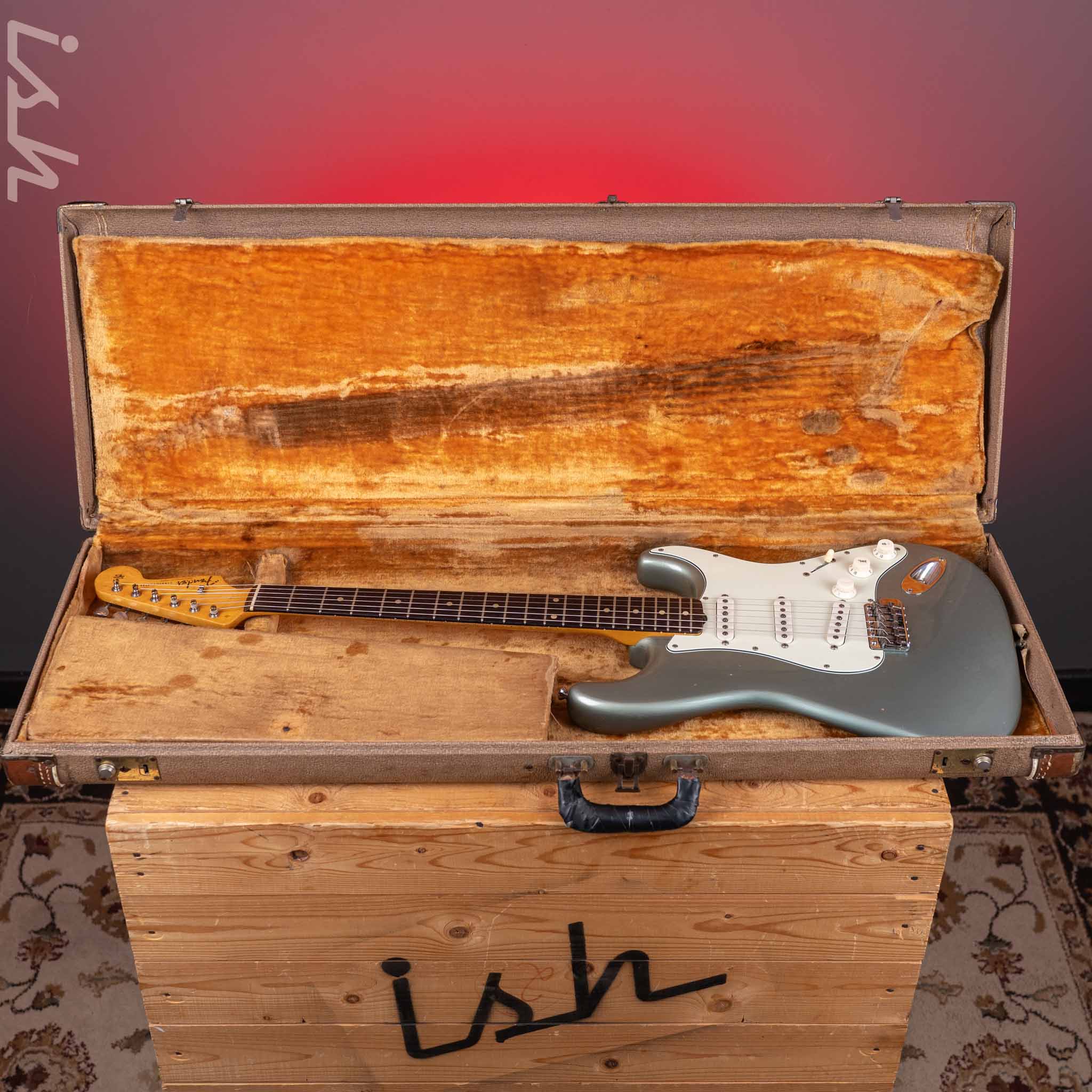 1959 Fender Stratocaster Mystic Ice Blue Refin - Image 22