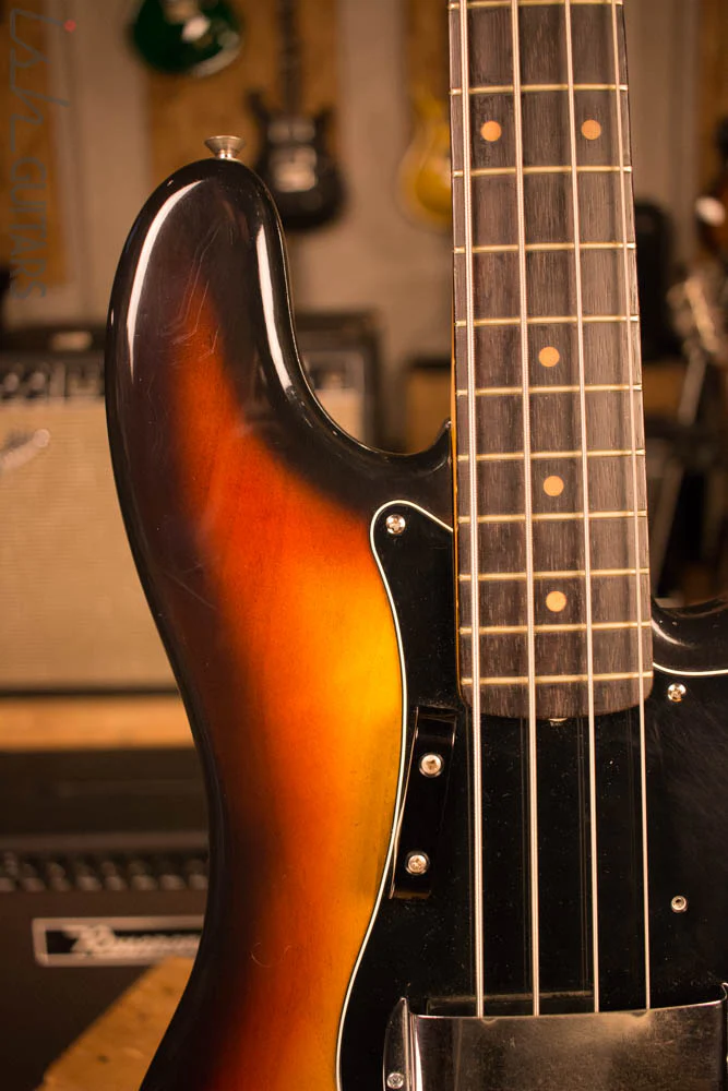 1960 Fender Precision Bass P Bass Refin 1962 Neck Vintage - Image 3