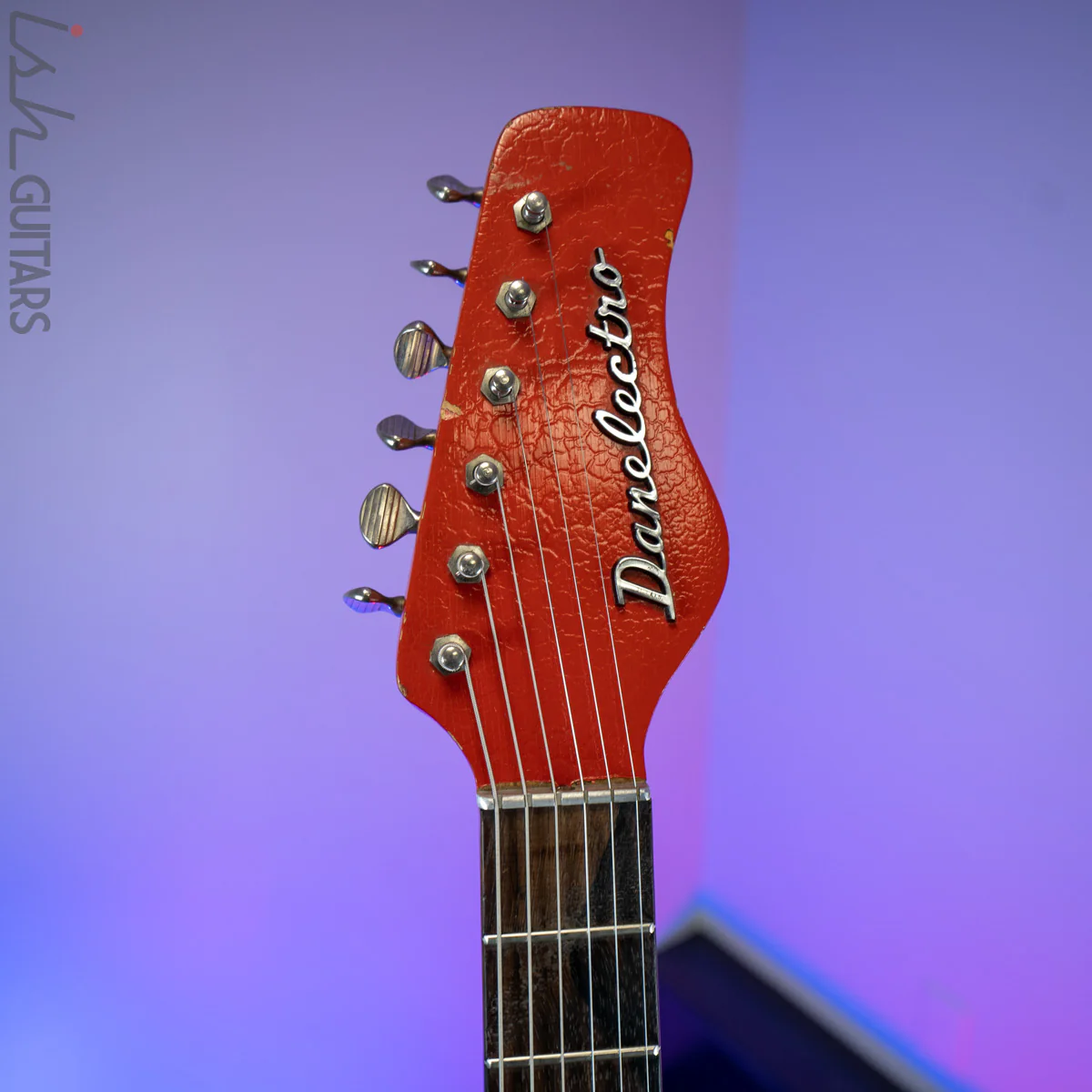 1960's Danelectro Hawk Red Solidbody - Image 15