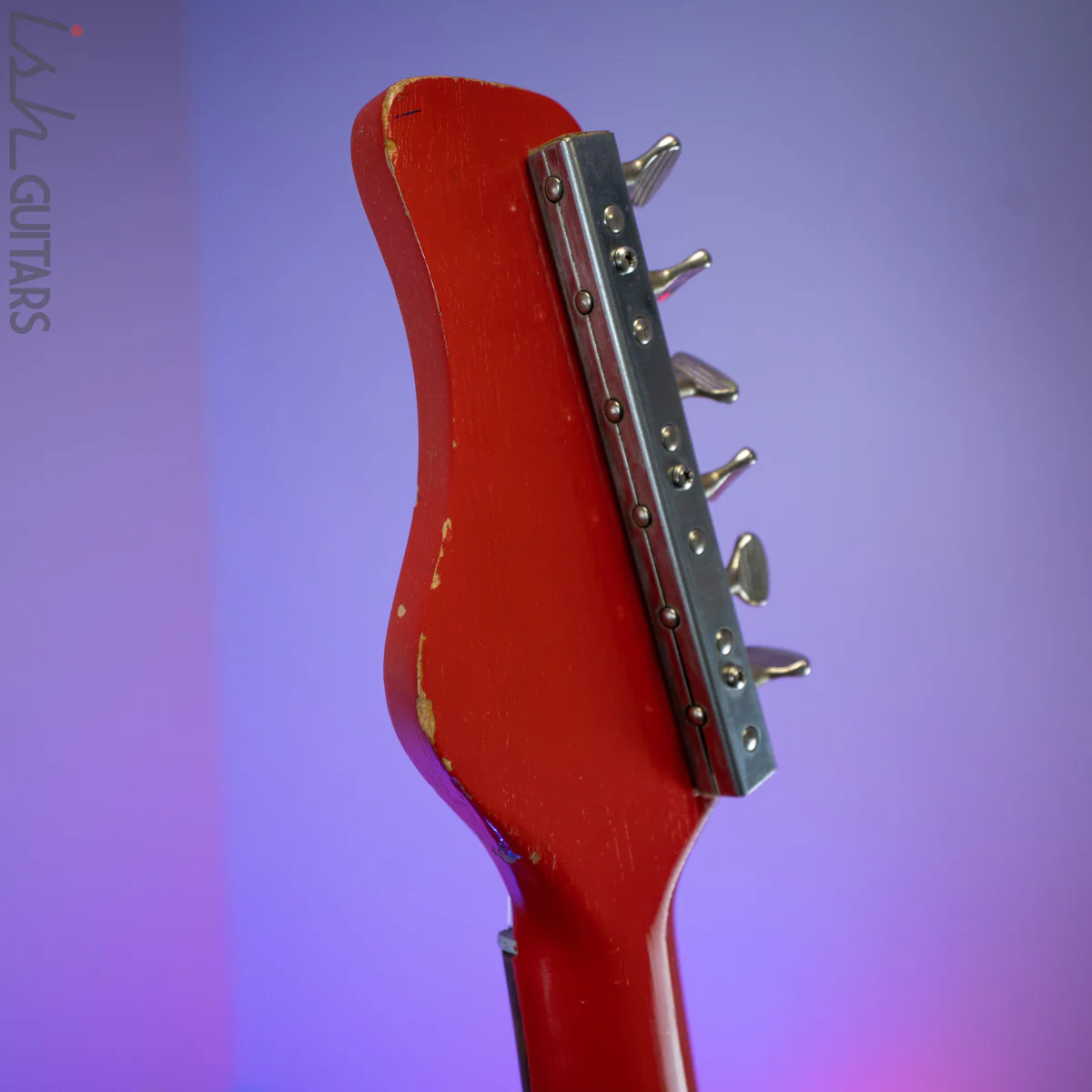 1960's Danelectro Hawk Red Solidbody - Image 5