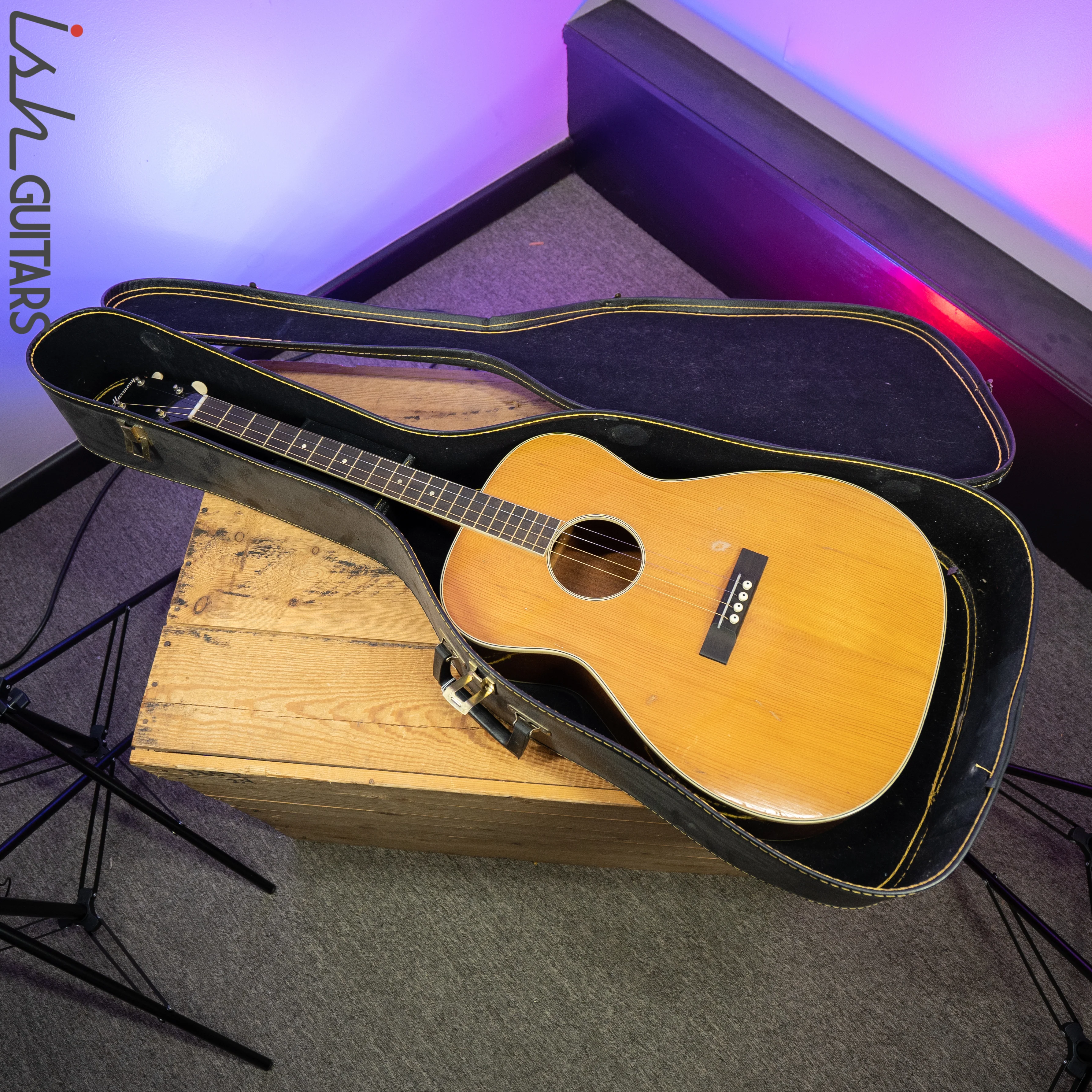 1960s Harmony 4-String Tenor Guitar - Image 18