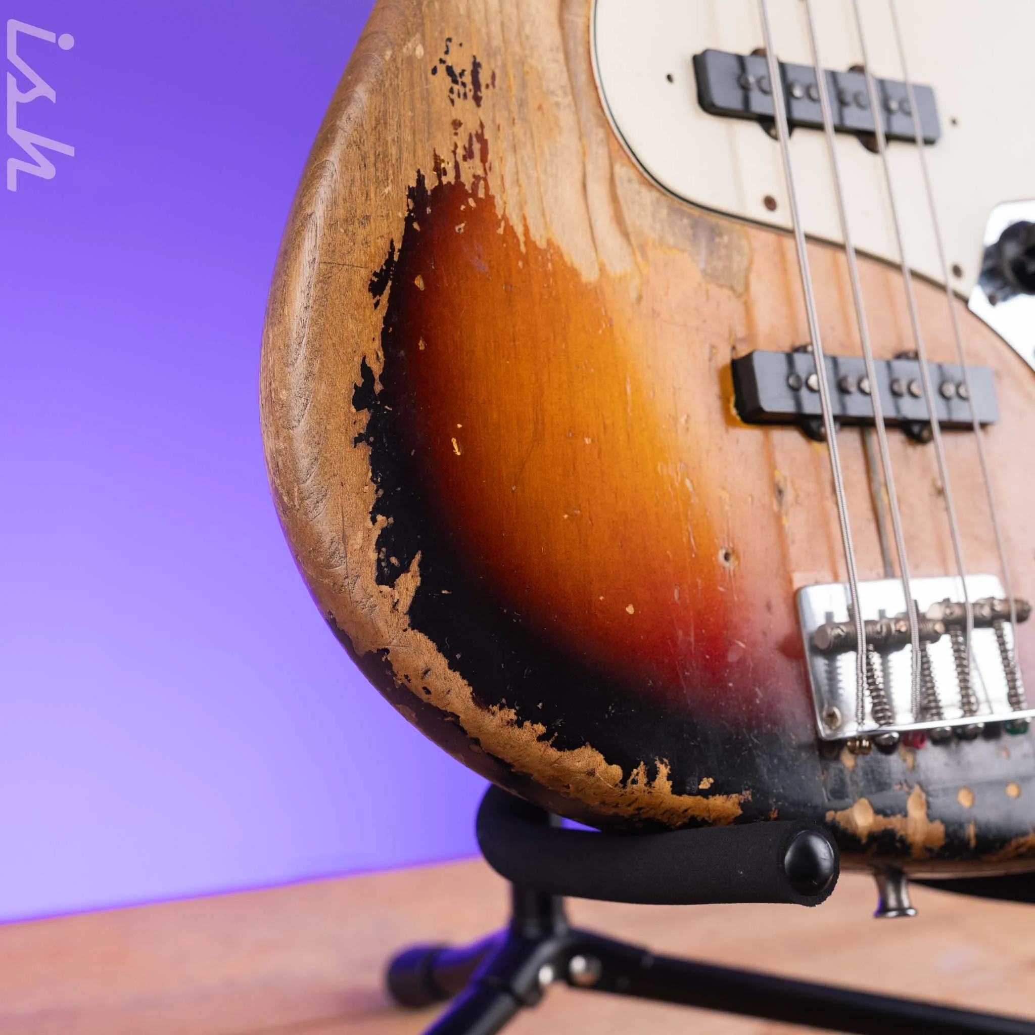 1962 Fender Jazz Bass Sunburst Pre-CBS - Image 6