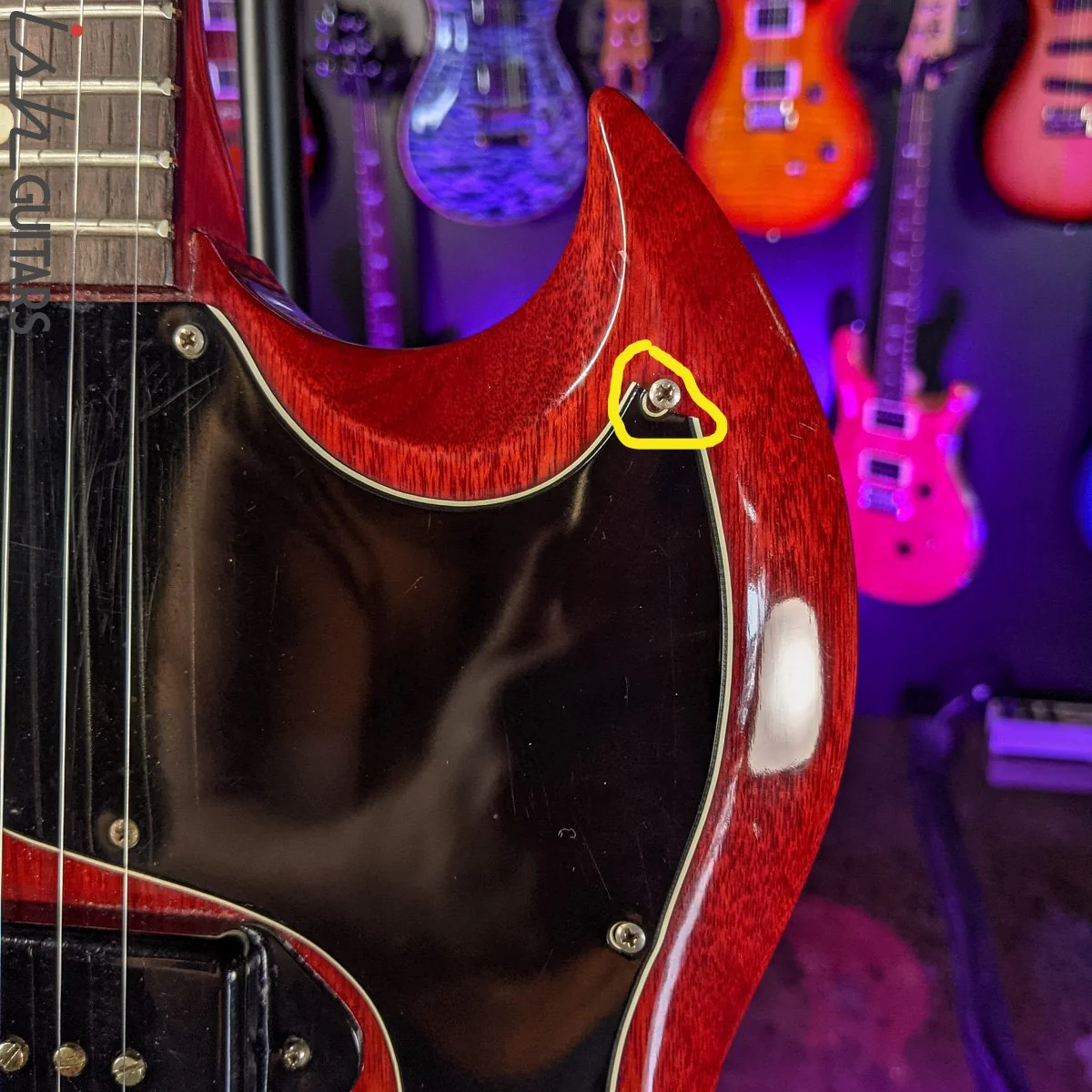 1963 Gibson SG Les Paul Junior Cherry - Image 12