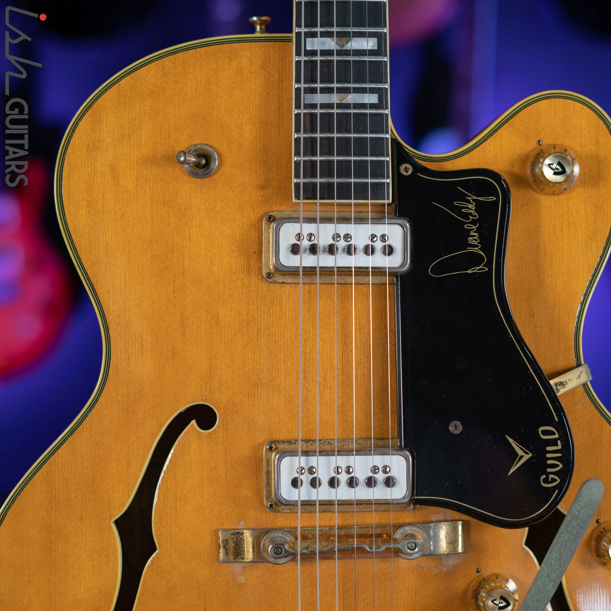 1963 Guild Duane Eddy DE-500 Blonde - Image 3