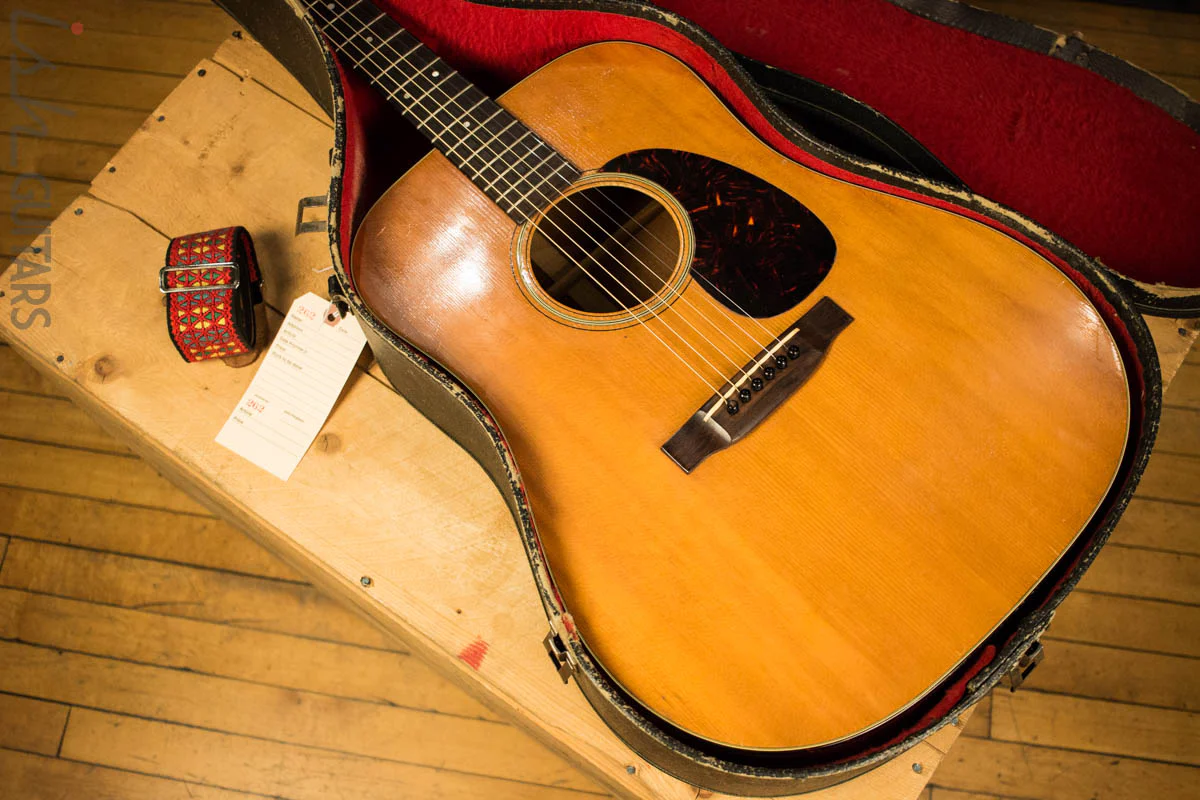 1964 D-18 Martin Acoustic Guitar Natural All Original Time Capsule! - Image 12