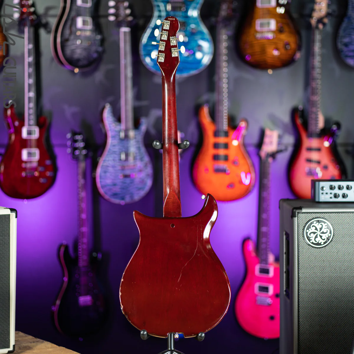 1964 Gretsch Corvette 6135 Cherry Dual Pickups - Image 11