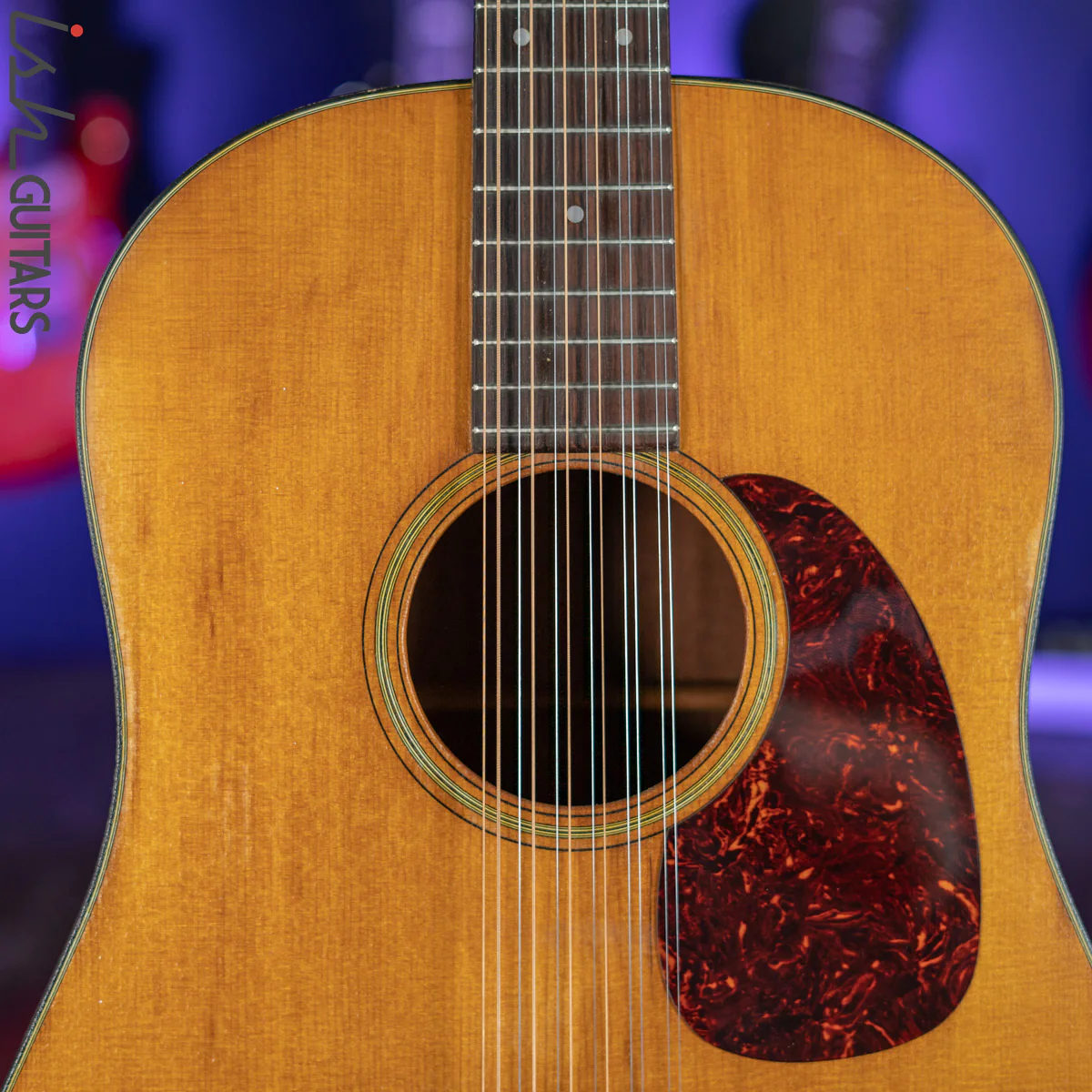 1964 Martin D12-20 12-String Acoustic Guitar Natural - Image 2