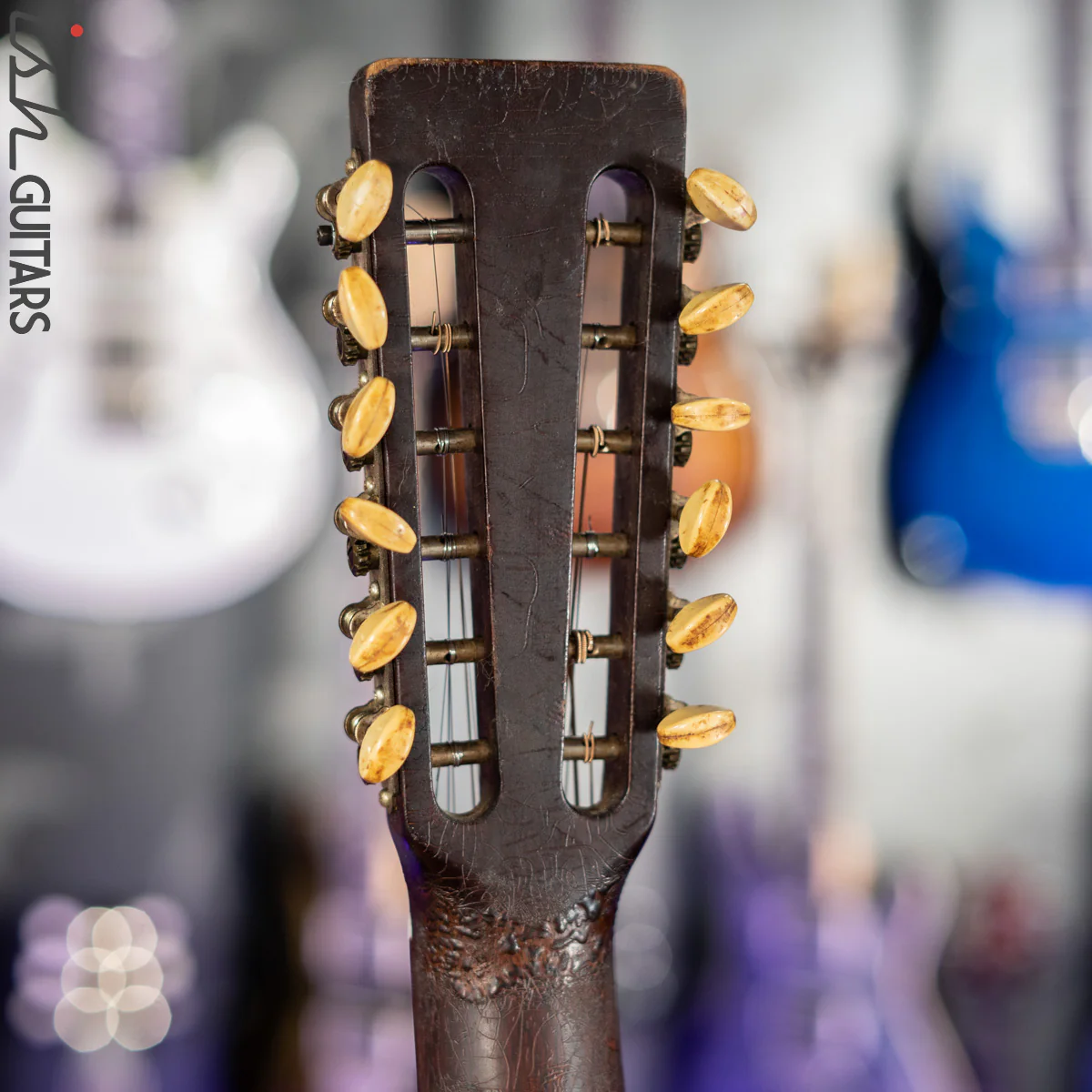 1964 Martin D12-20 12-String Acoustic Guitar Natural - Image 22