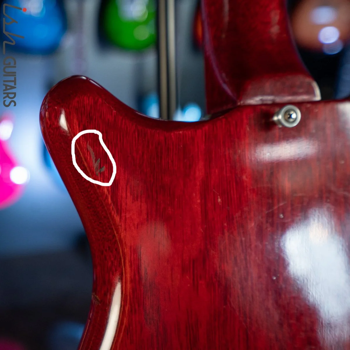 1965 Epiphone SB-533 Coronet Red - Image 14