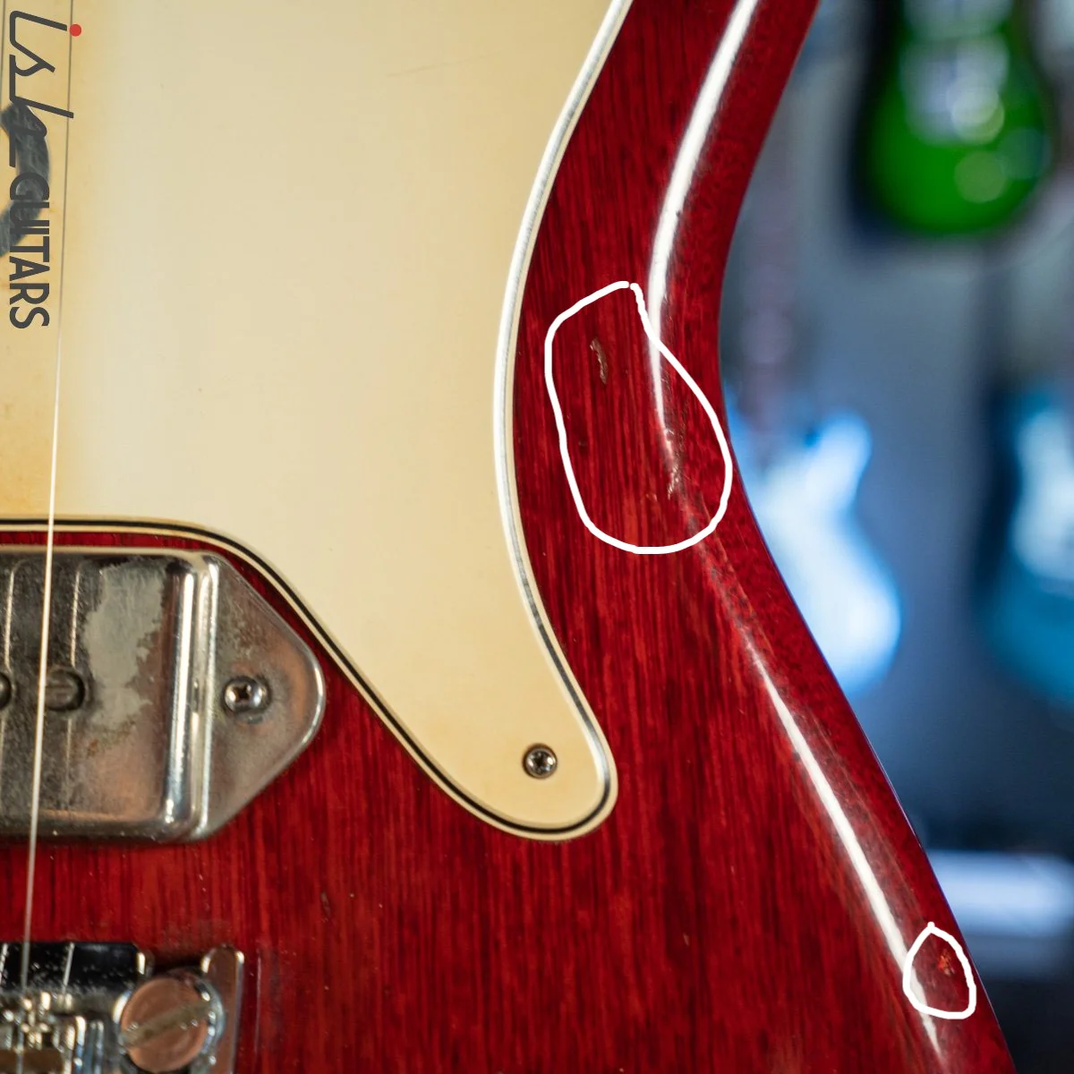 1965 Epiphone SB-533 Coronet Red - Image 19