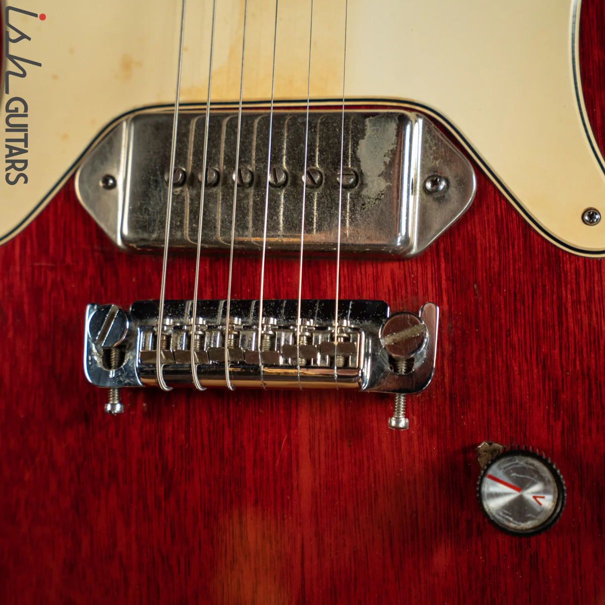 1965 Epiphone SB-533 Coronet Red - Image 20