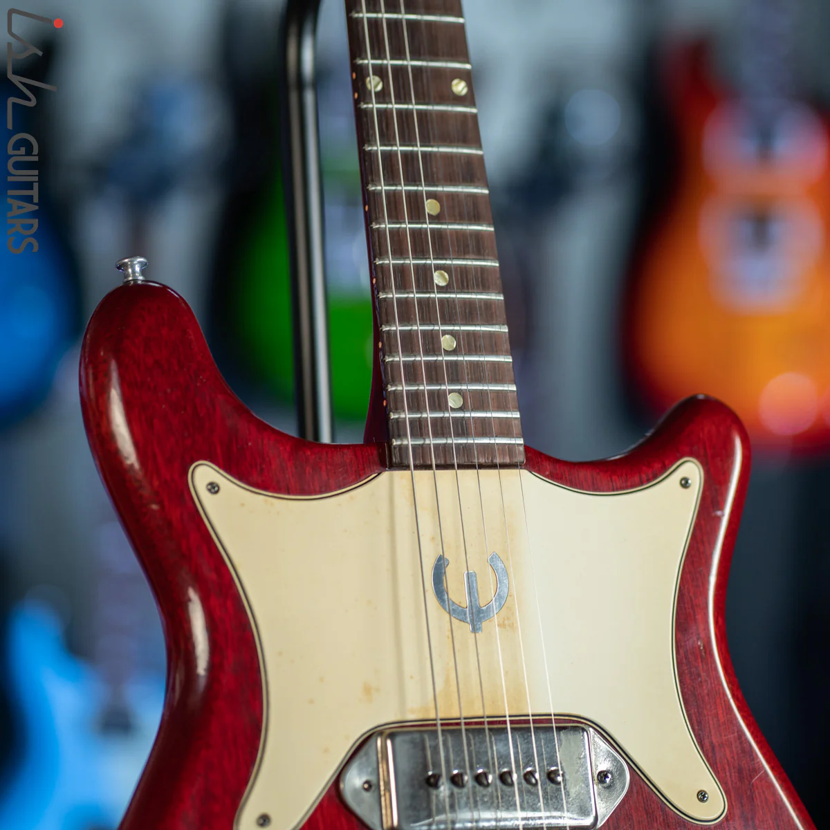 1965 Epiphone SB-533 Coronet Red - Image 5