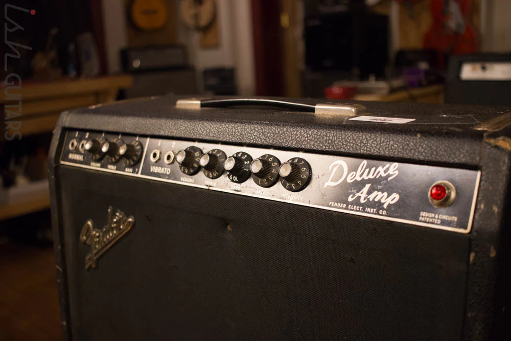 Pre CBS 1965 Fender Deluxe Guitar Amp - Image 3