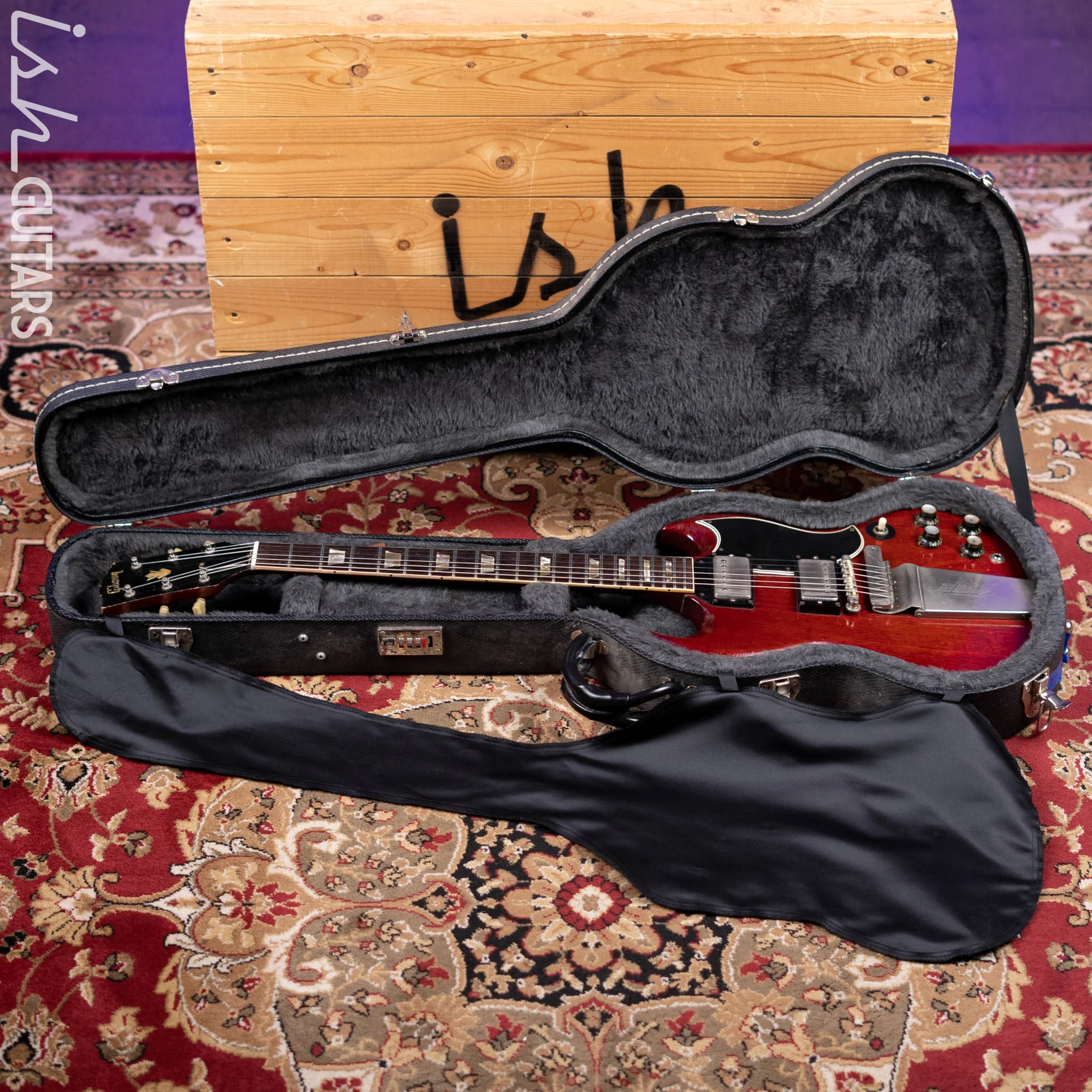 1965 Gibson SG Standard Cherry Red - Image 21