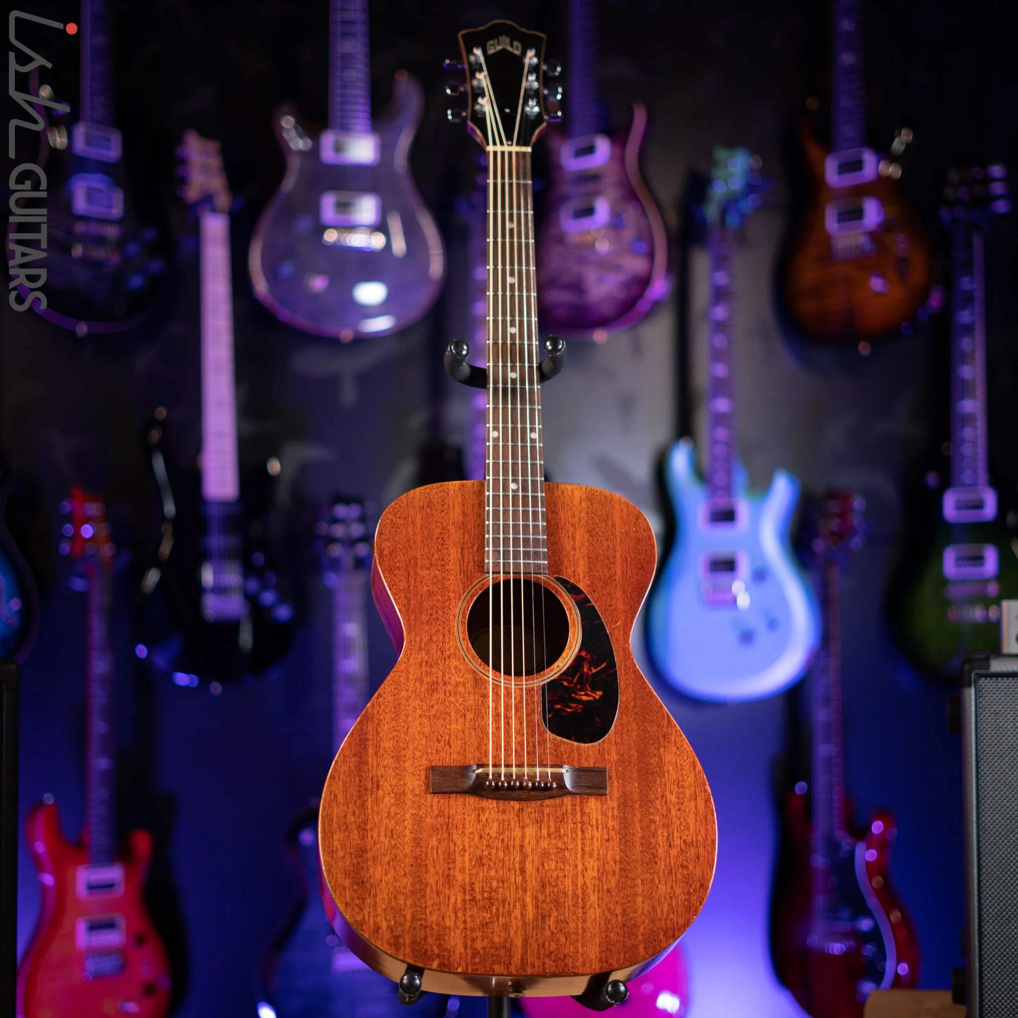 1965 Guild M-20 Acoustic Guitar Natural - Image 2