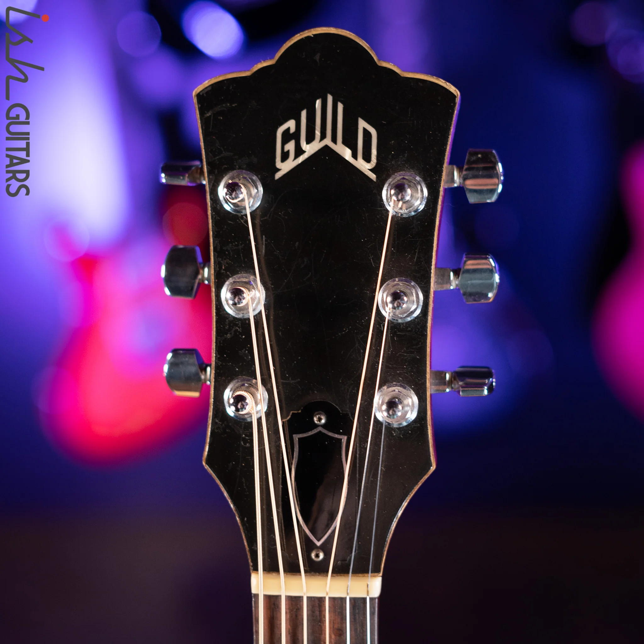 1965 Guild M-20 Acoustic Guitar Natural - Image 5