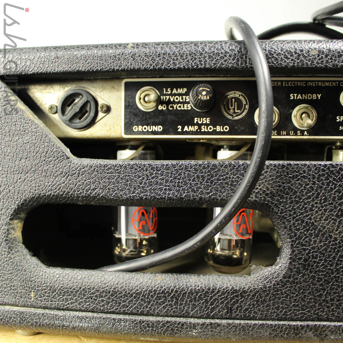1965 Pre-CBS Fender Bassman Blackface - Image 8