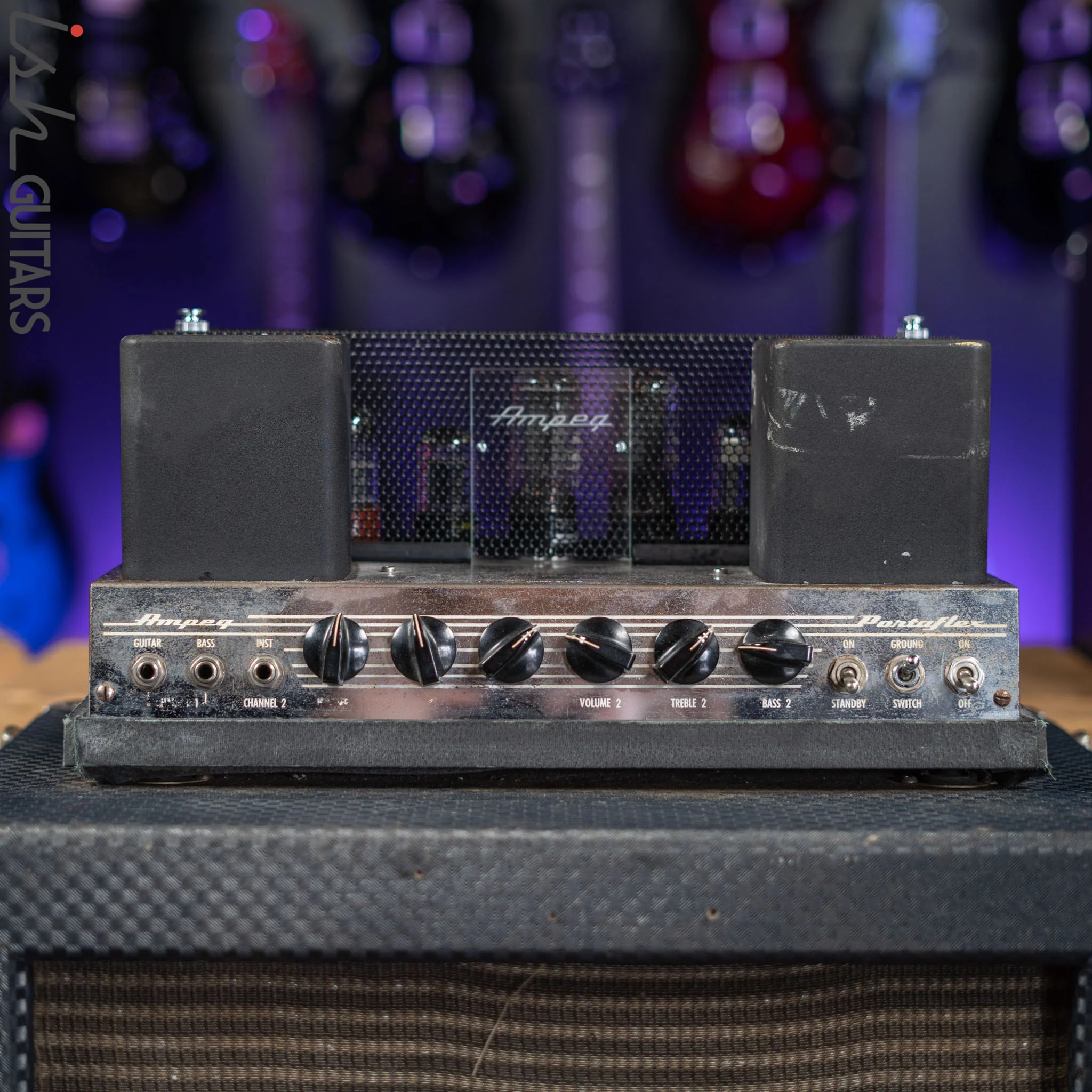 1966 Ampeg B-15N Portaflex Bass Amp - Image 4