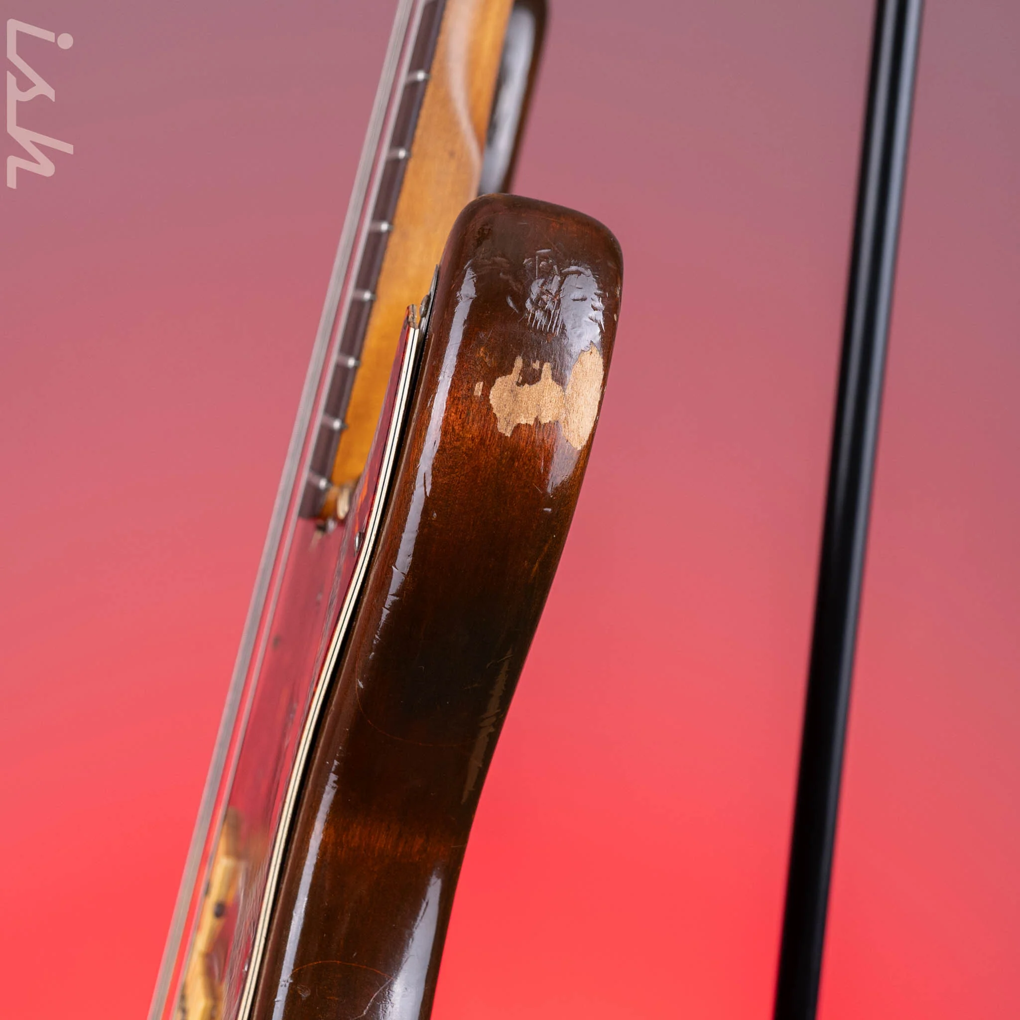 1966 Fender Precision Bass Mocha Brown - Image 10