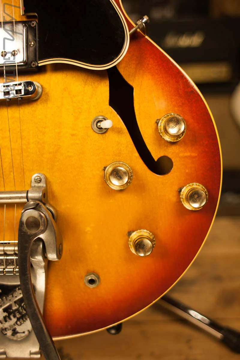 1966 Gibson ES335 TD Sunburst w/ Bigsby (DEMO VIDEO) - Image 4