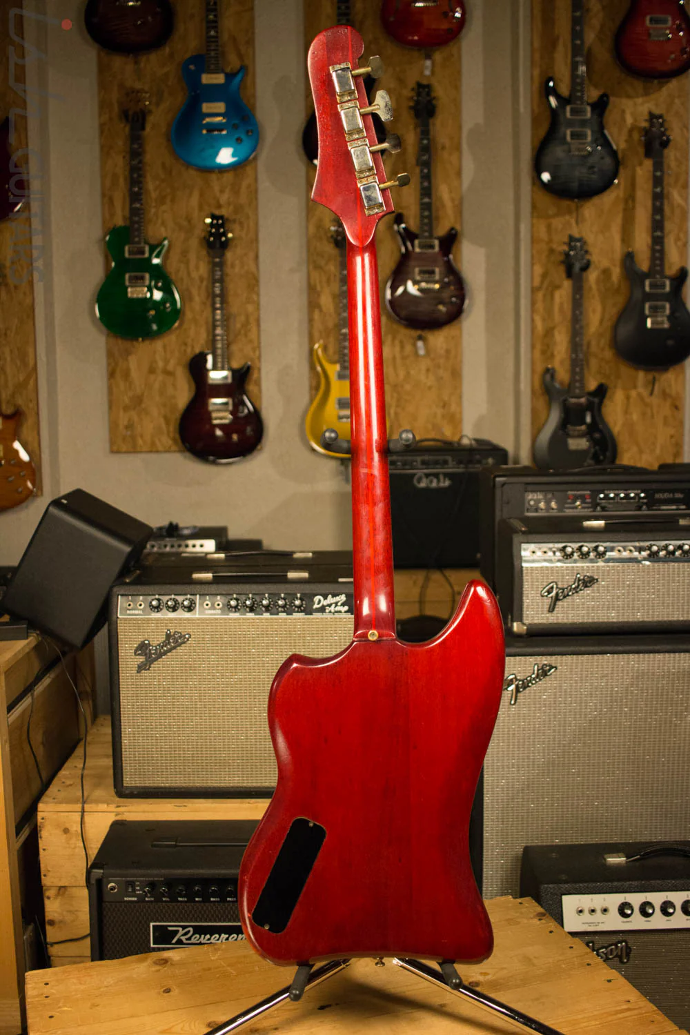 1966 Guild Jet Star Bass Cherry - Image 8
