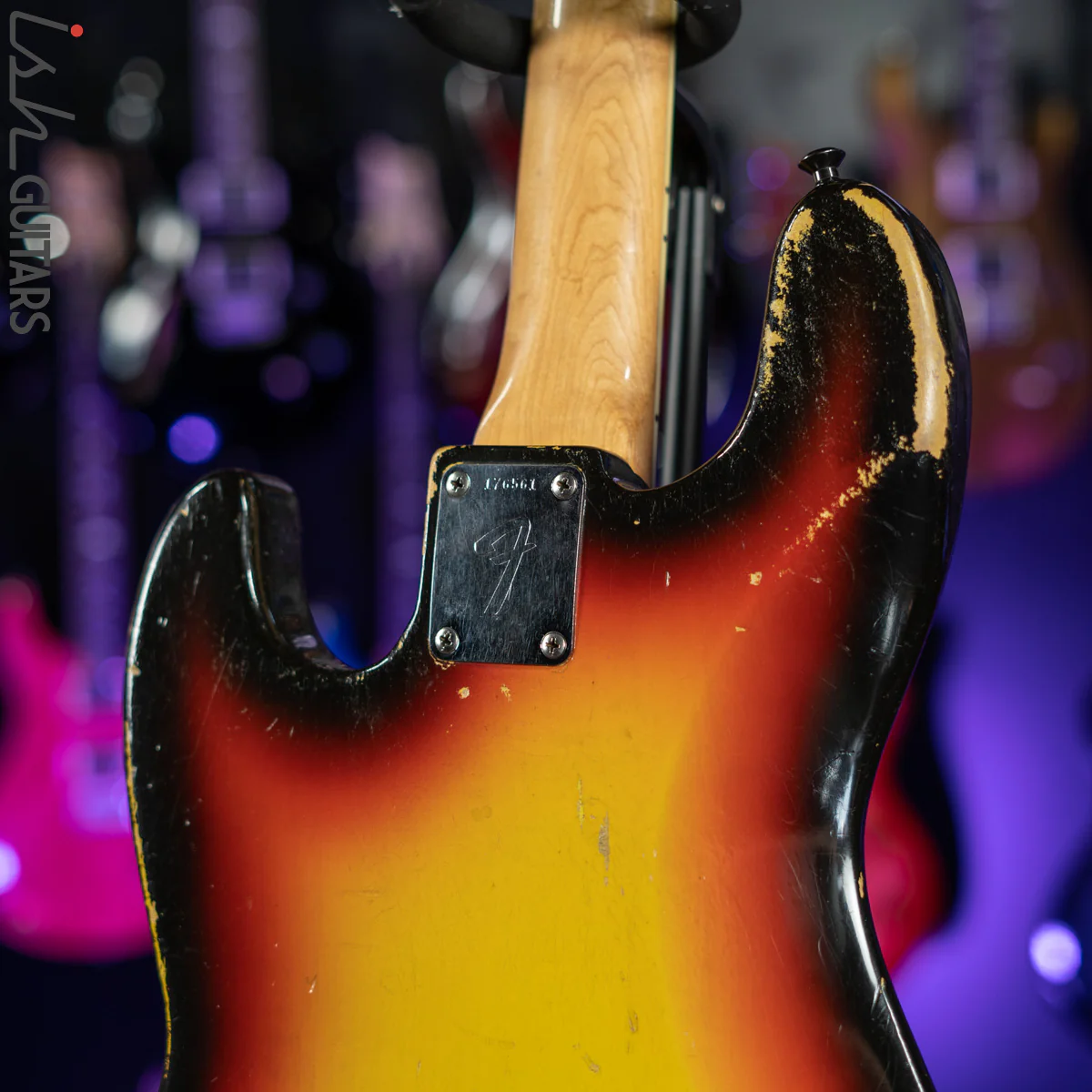 1967 Fender Jazz Bass Sunburst - Image 12