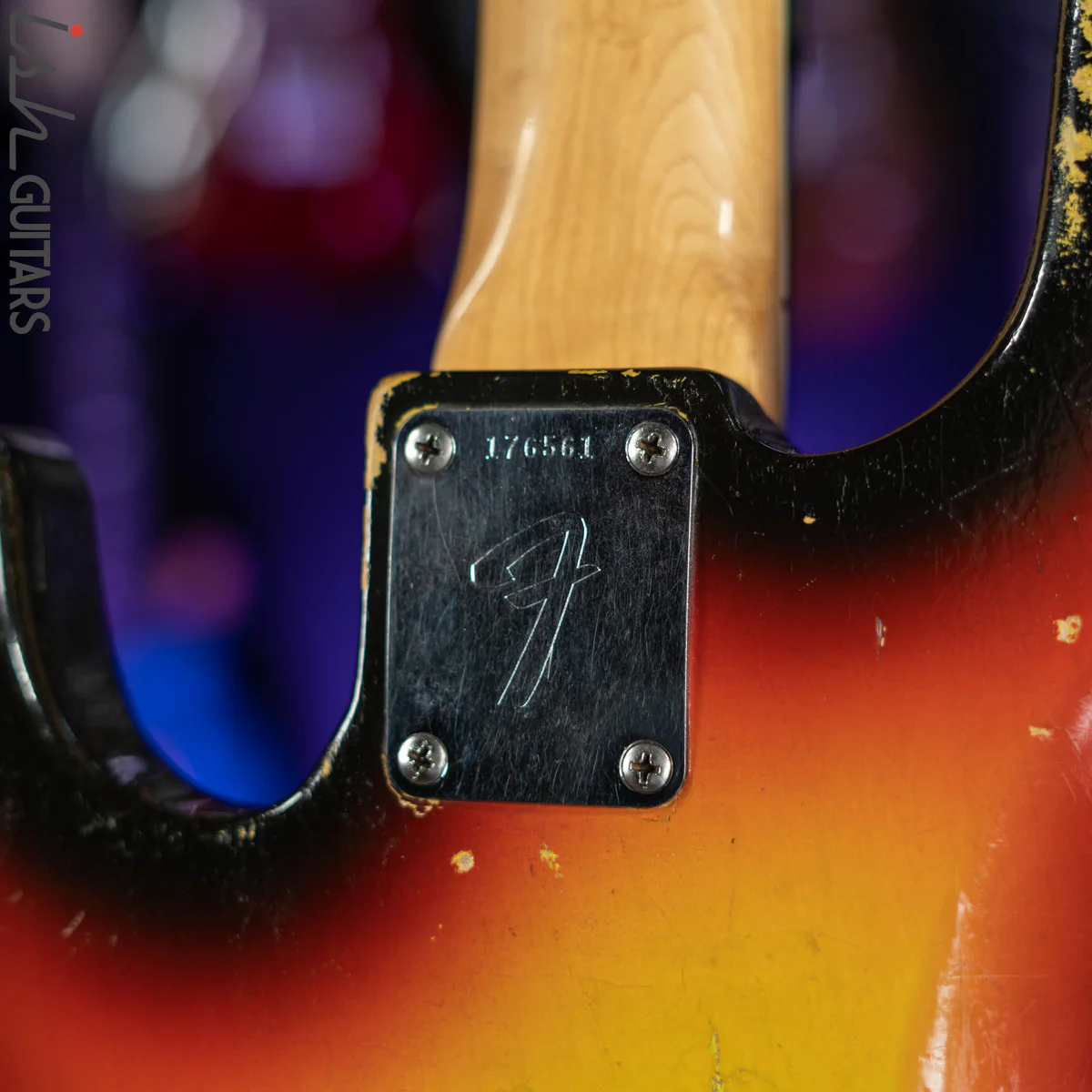 1967 Fender Jazz Bass Sunburst - Image 14
