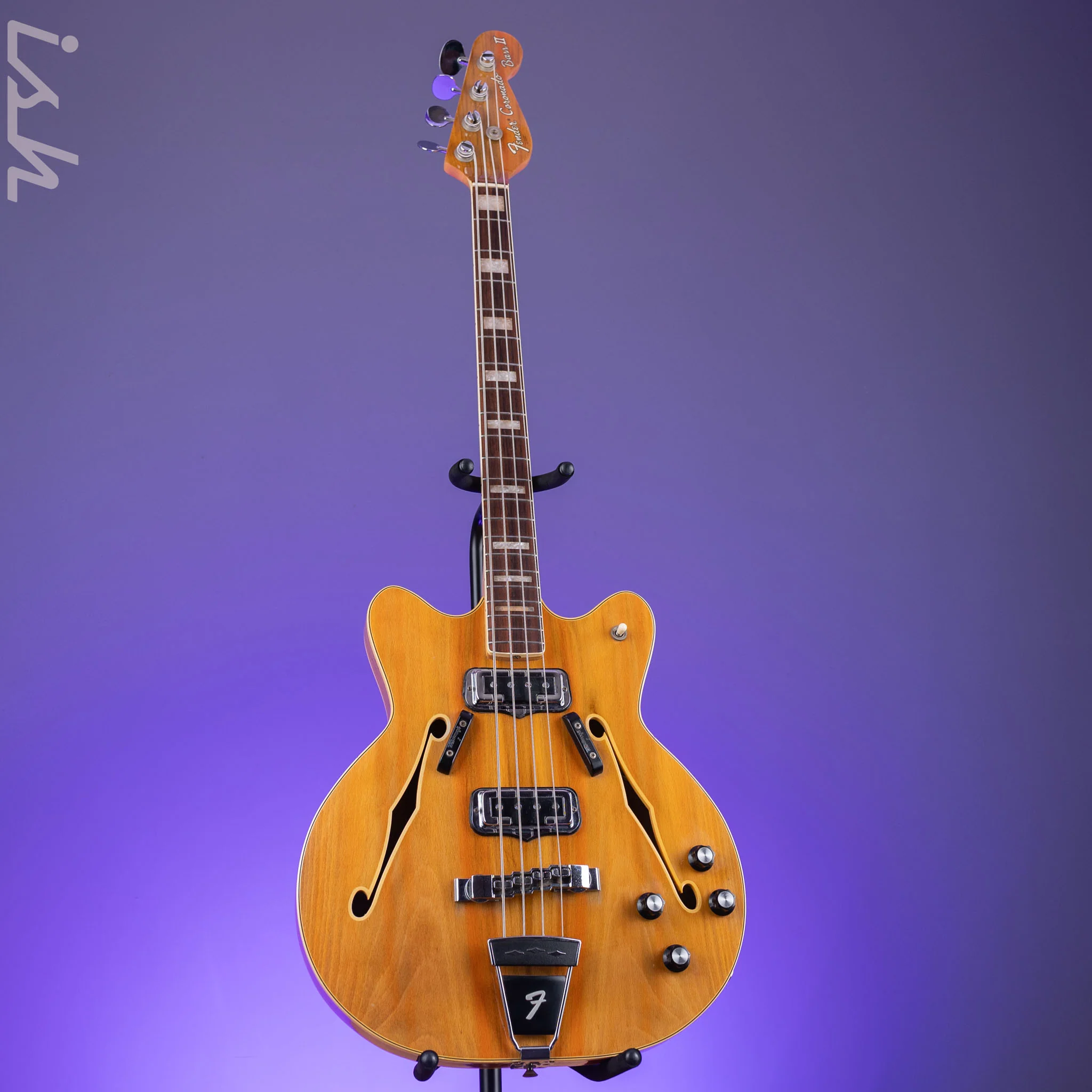 1968 Fender Coronado Bass II Wildwood Natural - Image 2