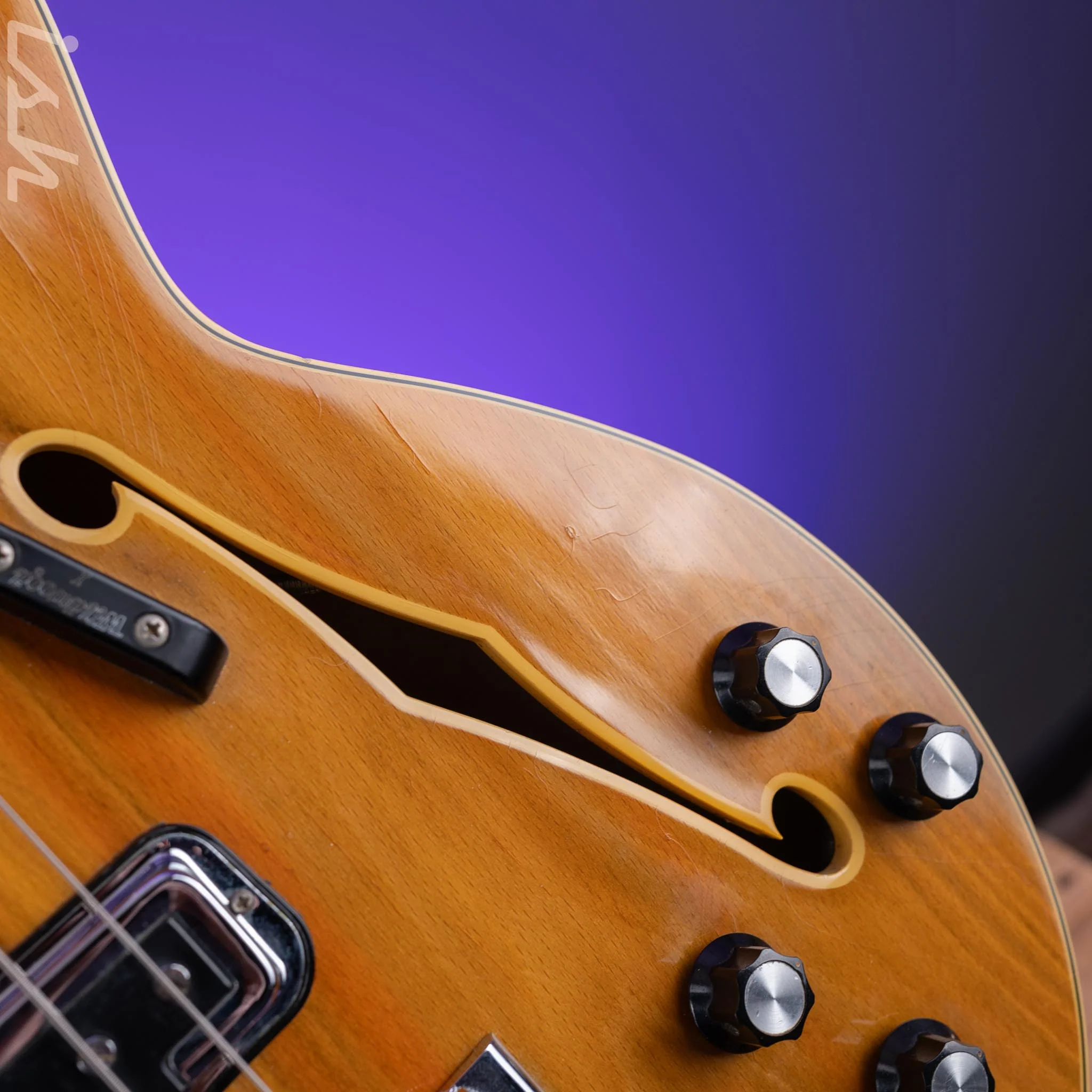 1968 Fender Coronado Bass II Wildwood Natural - Image 8