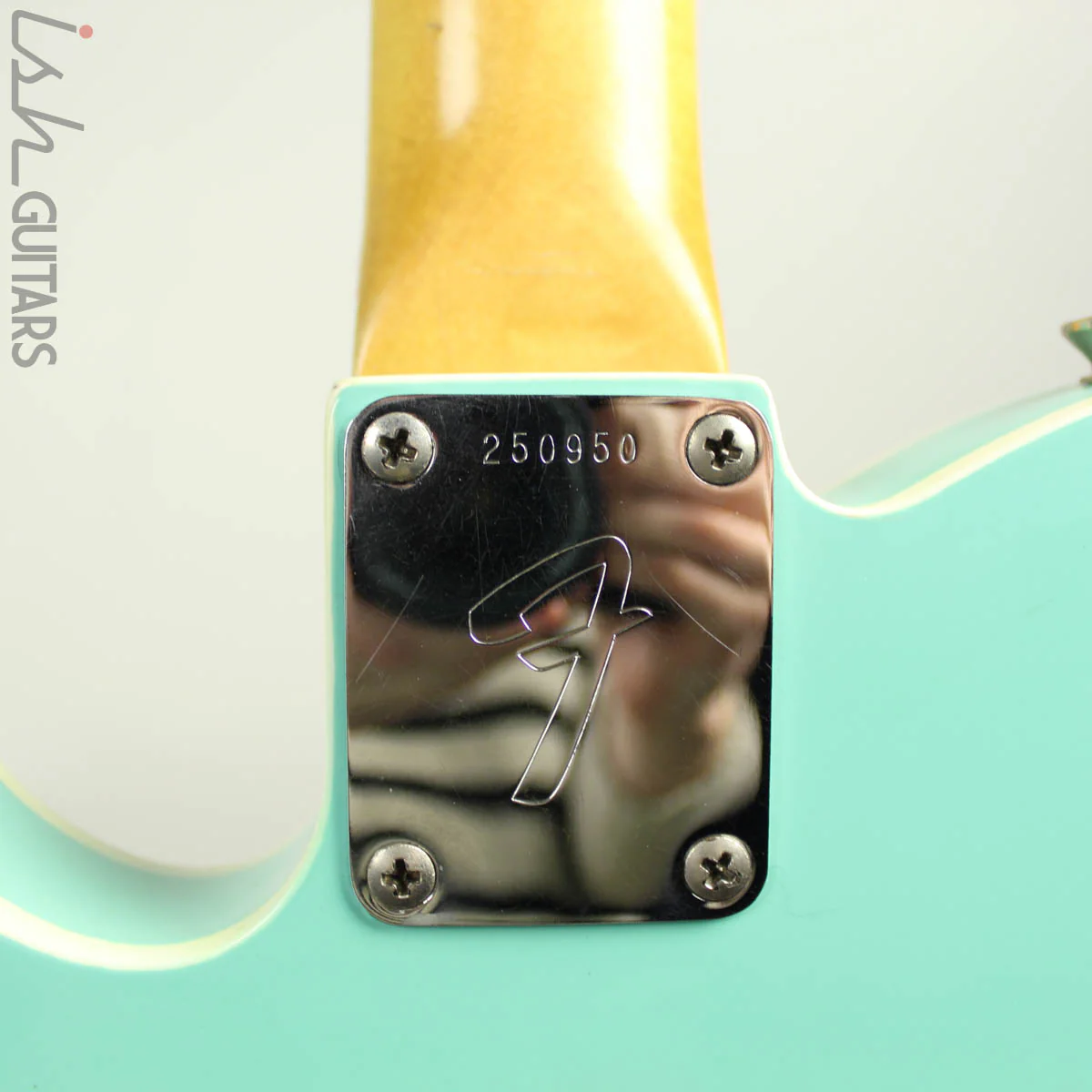 1968 Fender Telecaster Custom Refinished Teal - Image 10