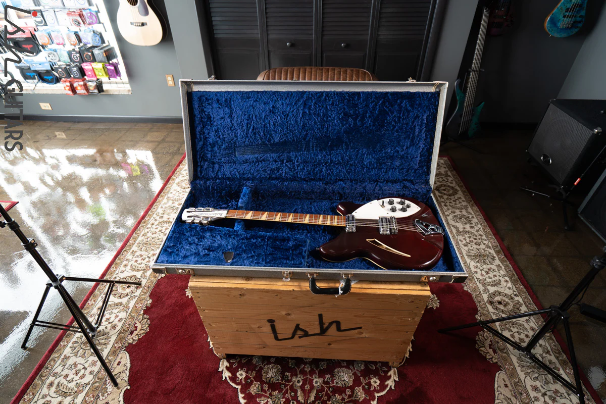1968 Rickenbacker 360/12 Burgundyglo RARE Roger McGuinn Signed - Image 25