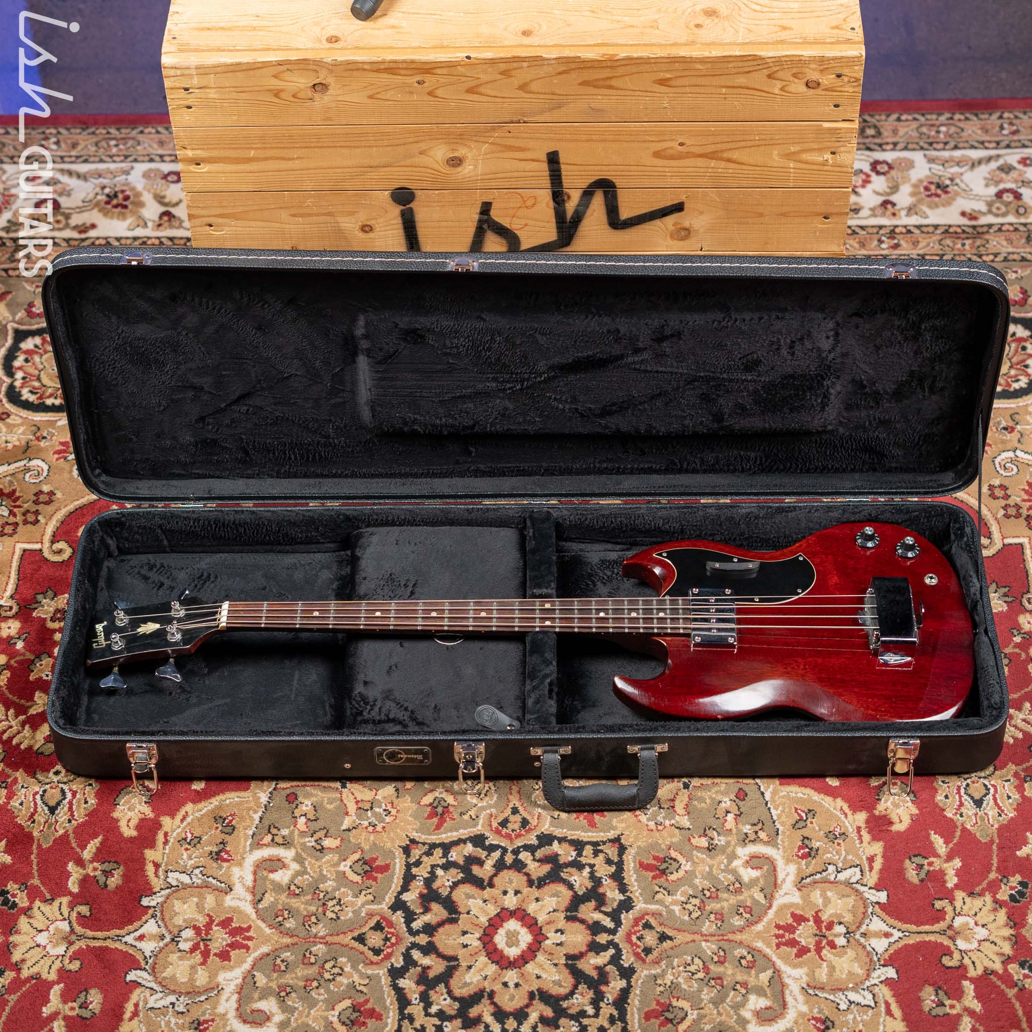 1969 Gibson EB-0 Bass Cherry - Image 18