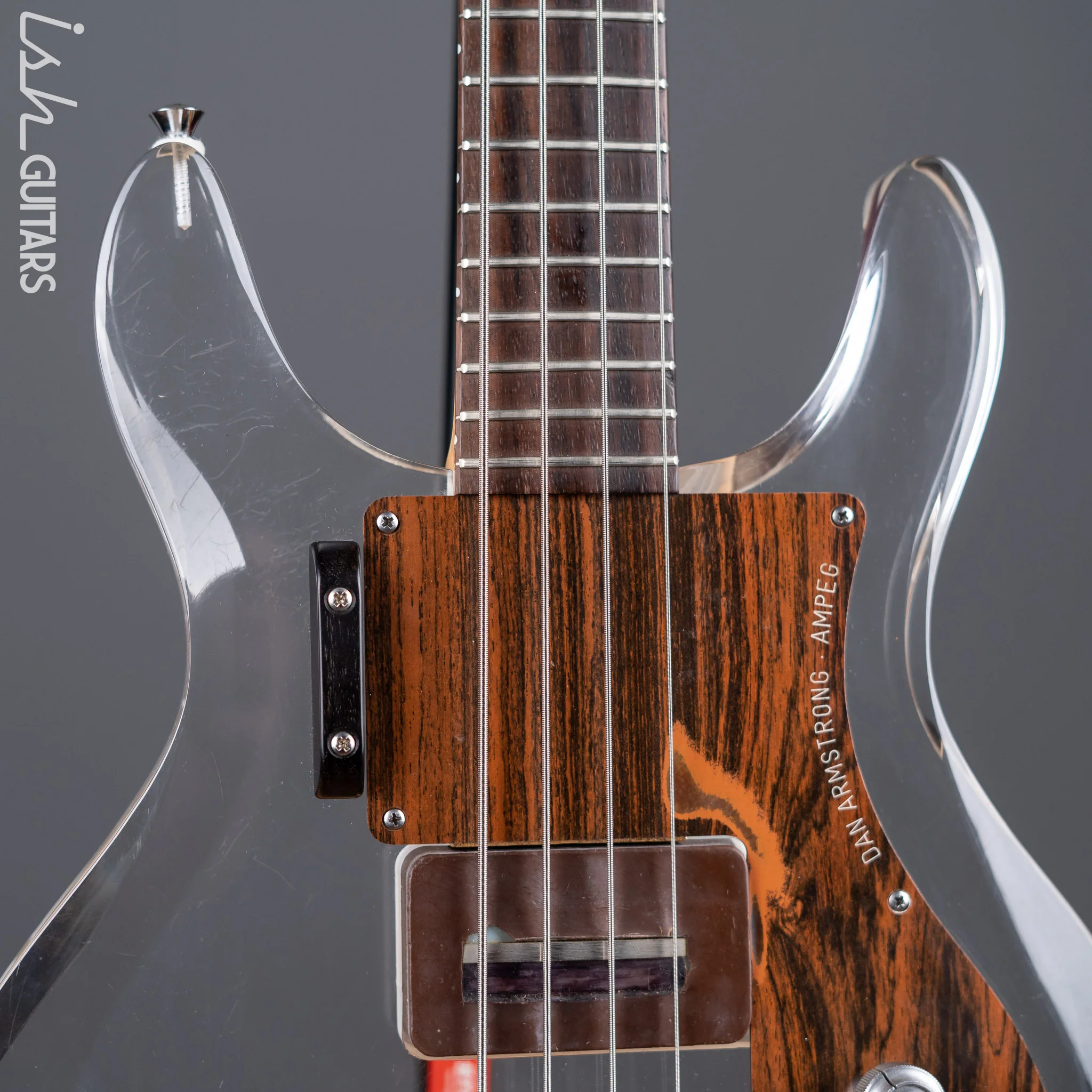 1971 Ampeg Dan Armstrong Lucite Bass - Image 3