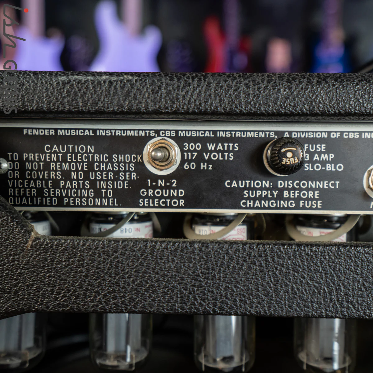 1970’s Fender Bassman 100 Silverface - Image 11