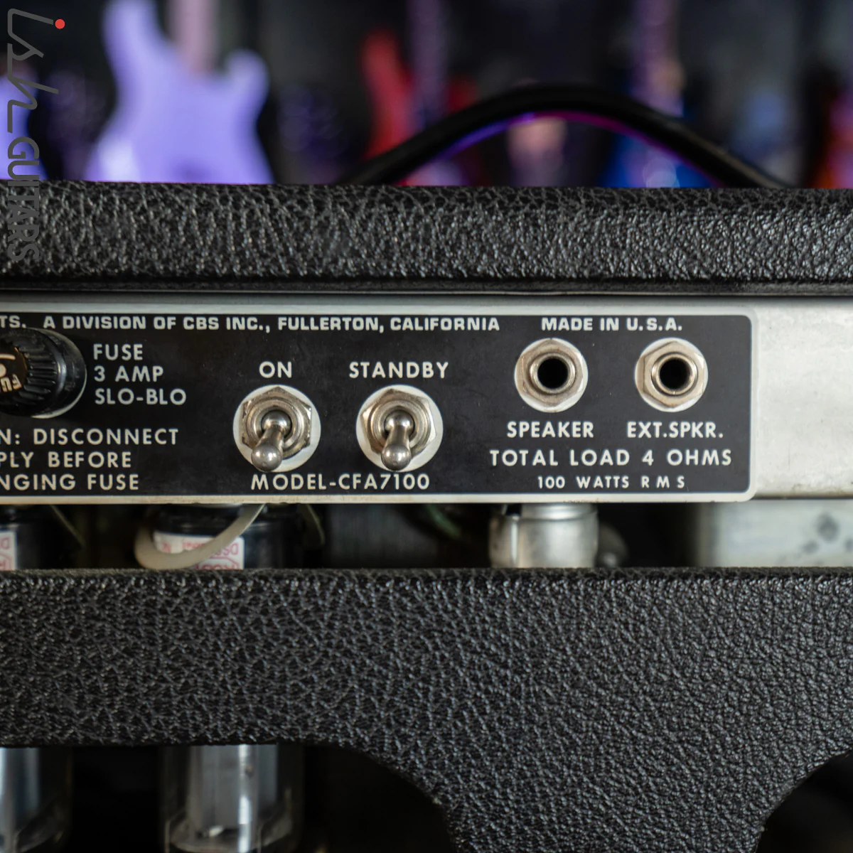 1970’s Fender Bassman 100 Silverface - Image 12