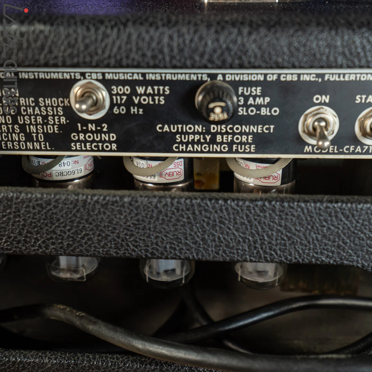 1970’s Fender Bassman 100 Silverface - Image 13
