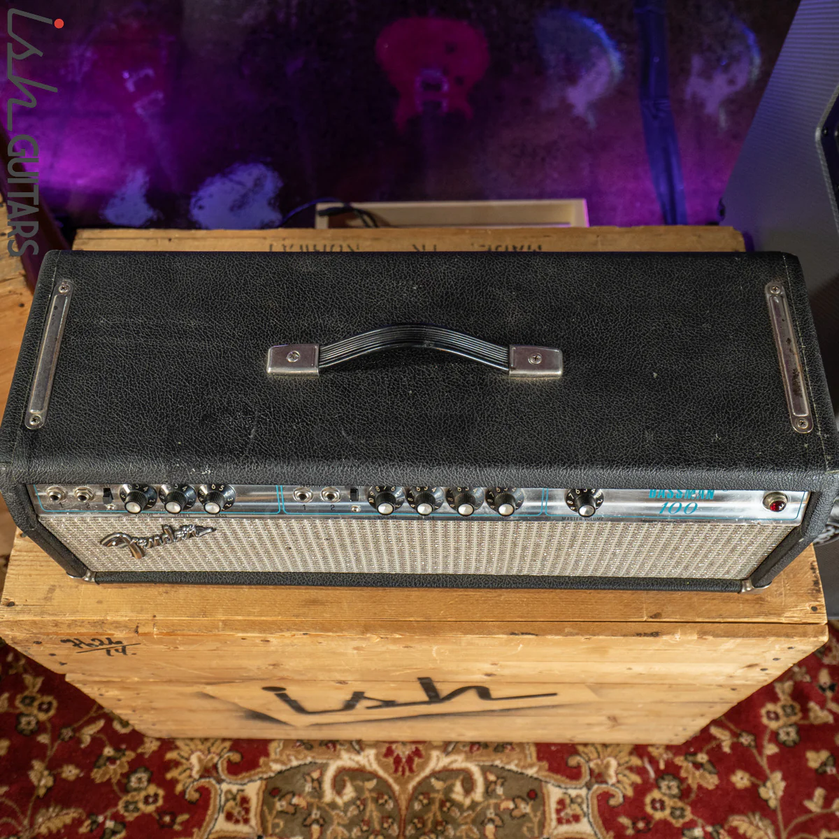 1970’s Fender Bassman 100 Silverface - Image 7