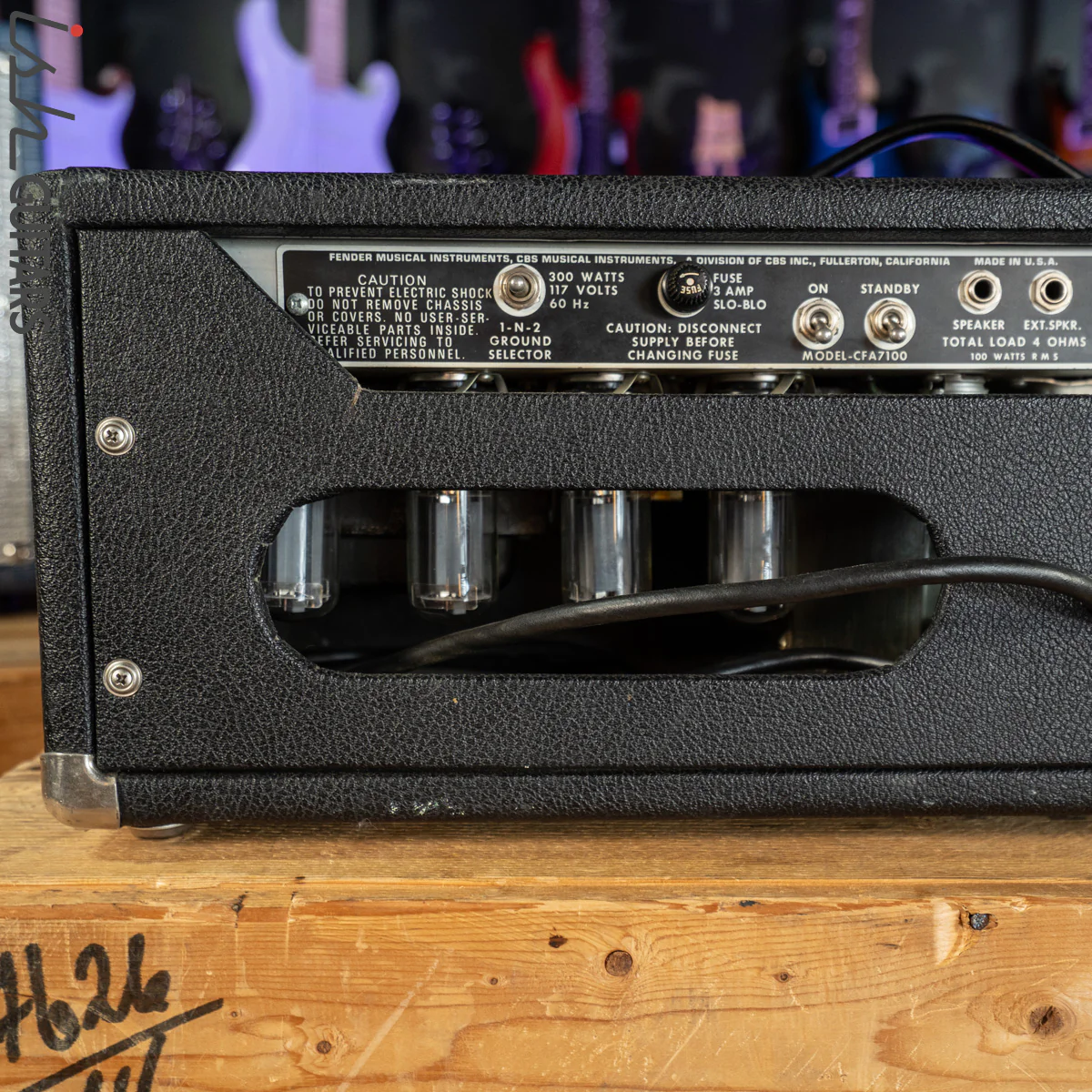 1970’s Fender Bassman 100 Silverface - Image 9