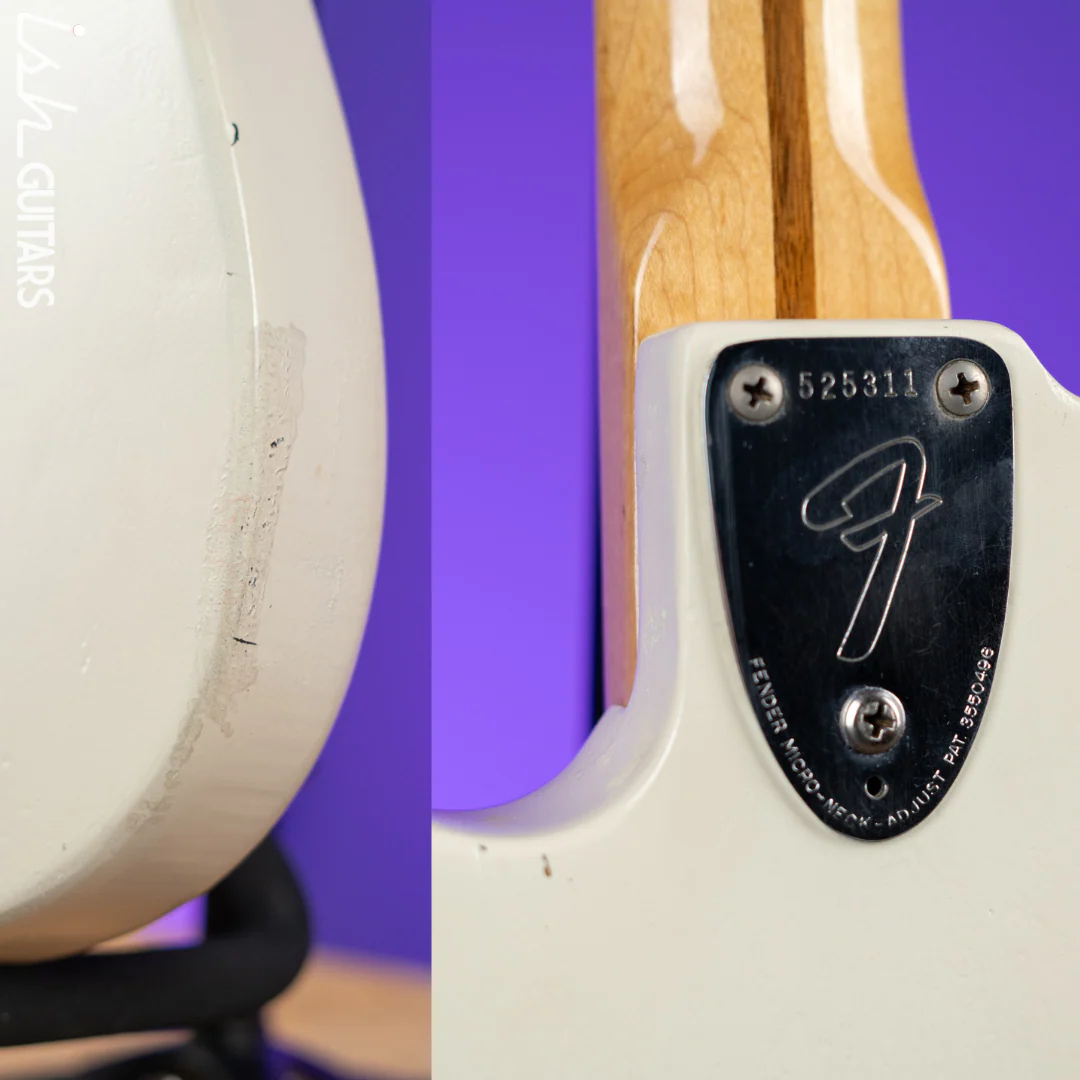 1970s Fender Telecaster Custom w/ Bigsby White Refin - Image 18