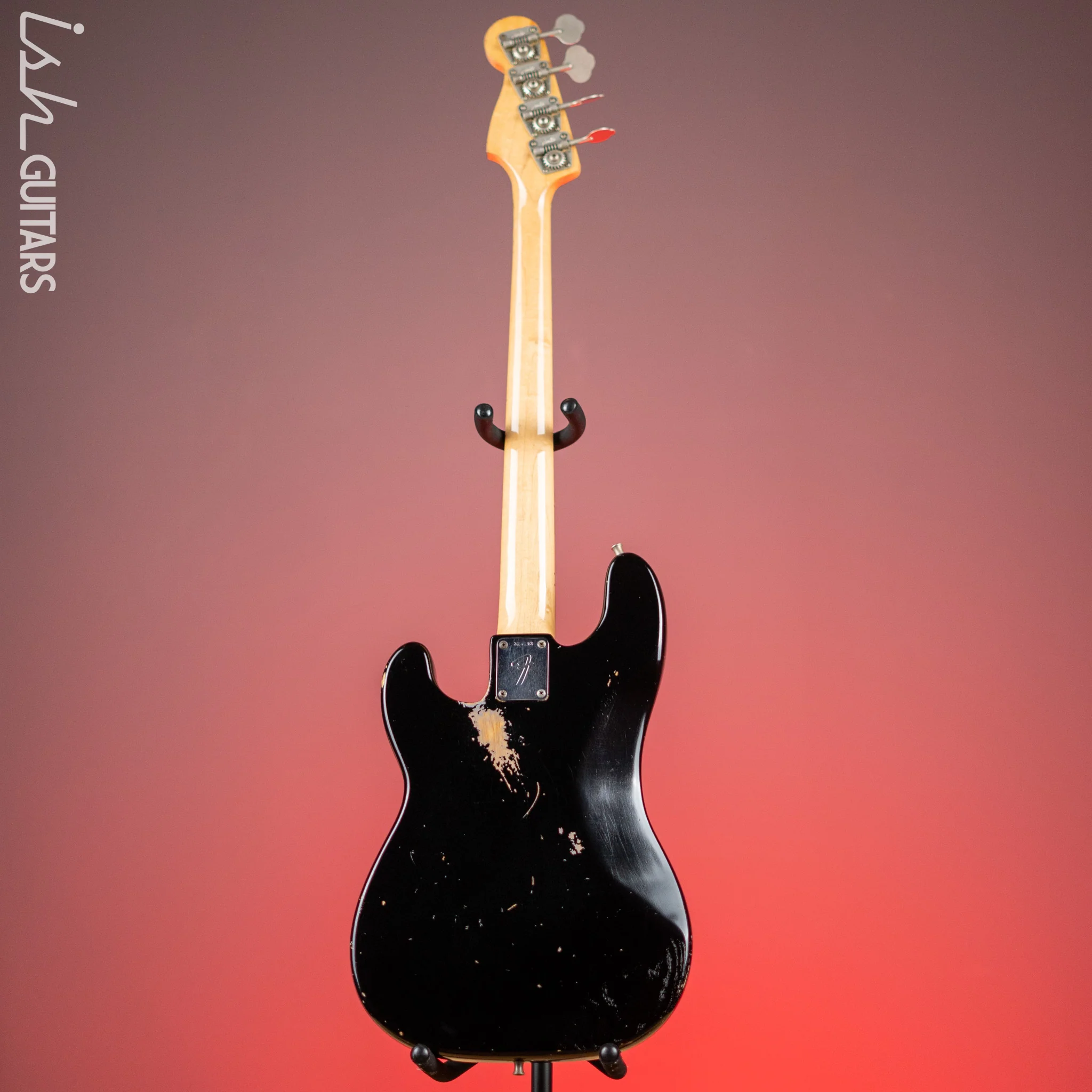 1972 Fender Fretless Precision Bass Black - Image 13