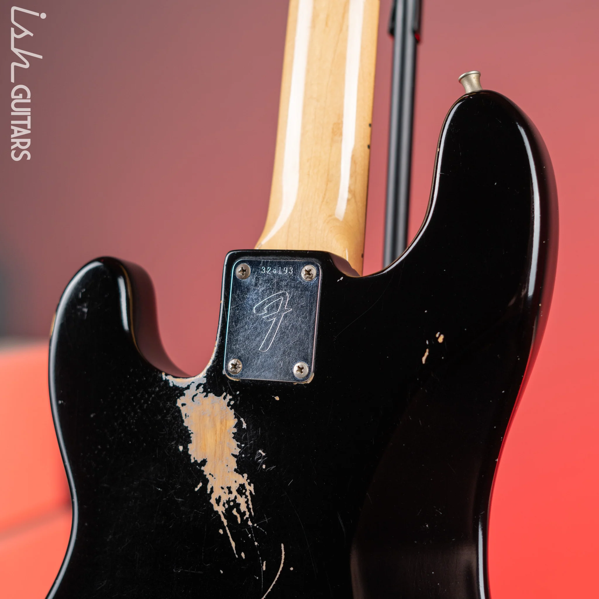 1972 Fender Fretless Precision Bass Black - Image 15