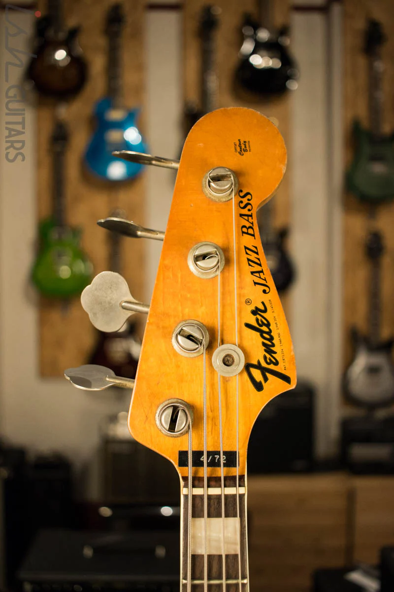 1972 Fender Jazz Bass Sunburst - Image 5