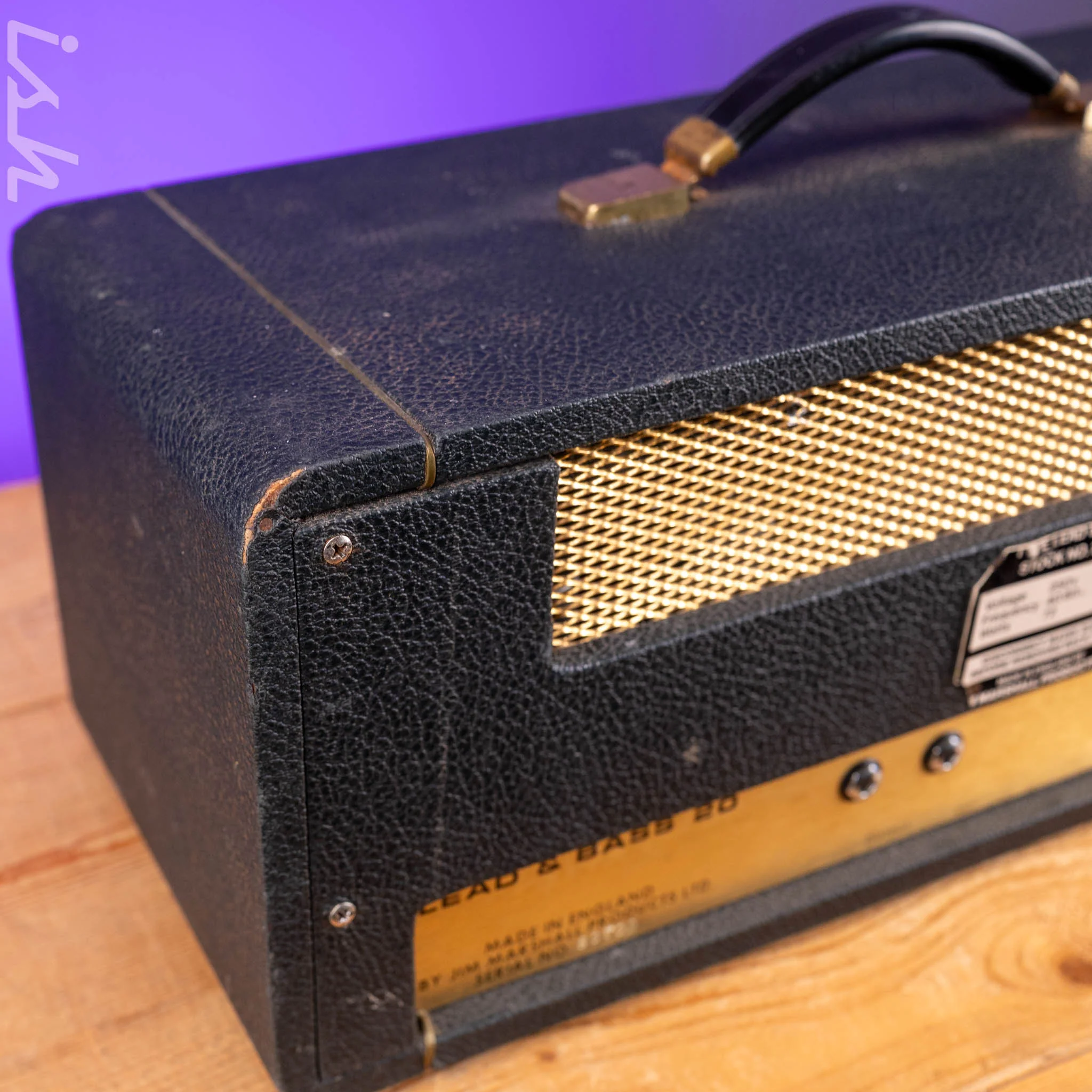 1972 Marshall JMP Lead & Bass 20 - Image 9